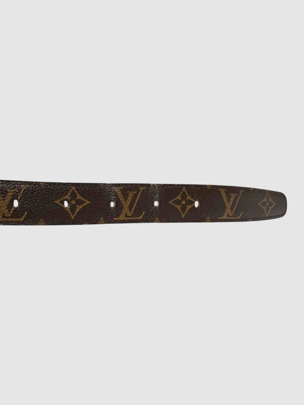 Monogram Leather Belt