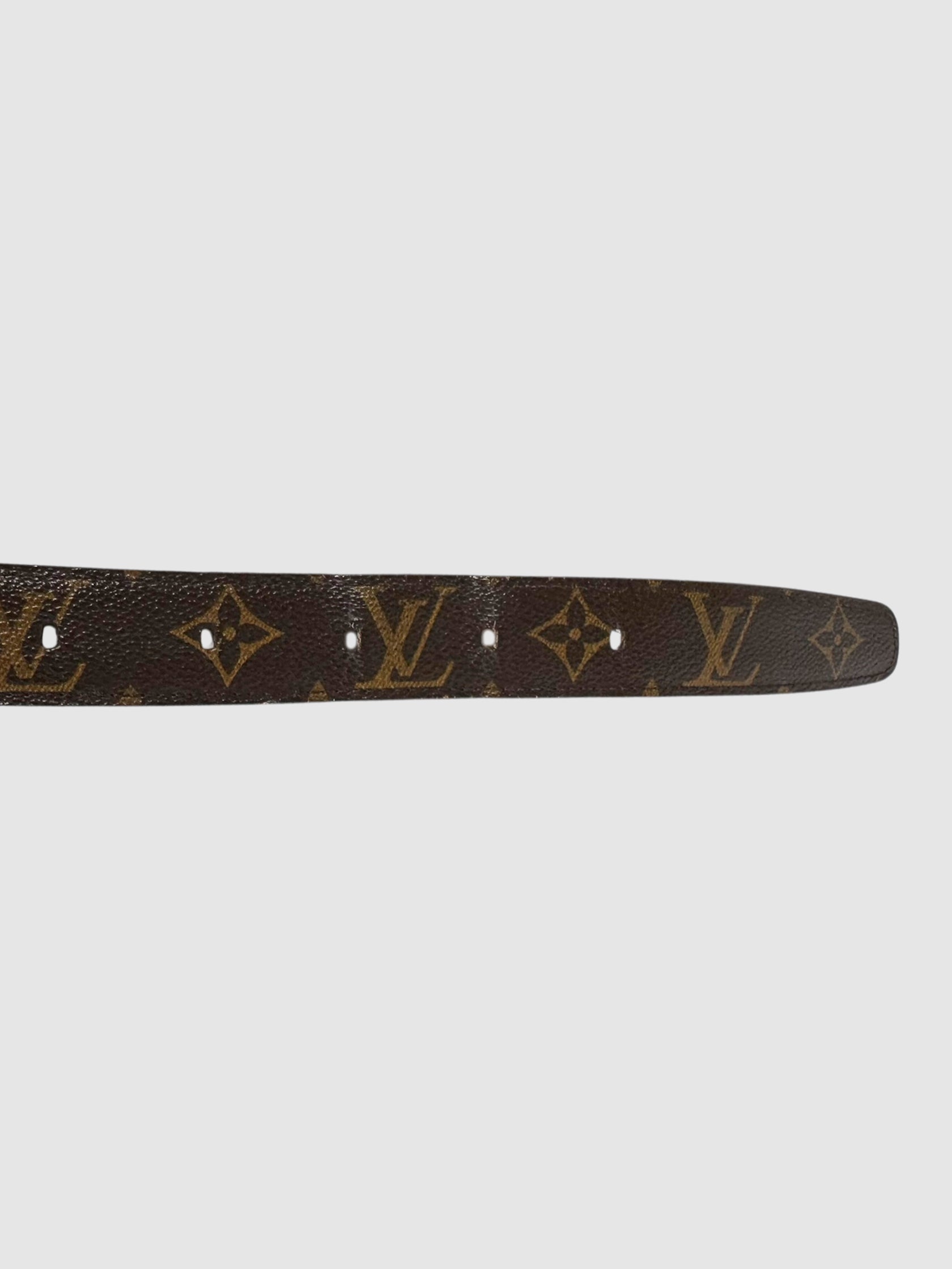 Monogram Leather Belt