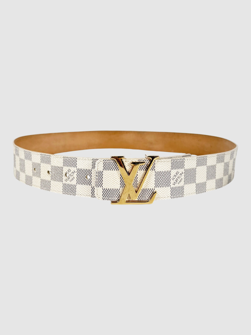 Damier Azur Belt