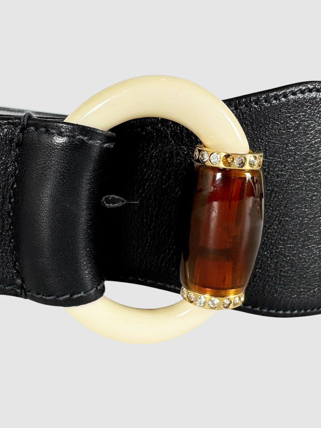 Wide Leather Belt