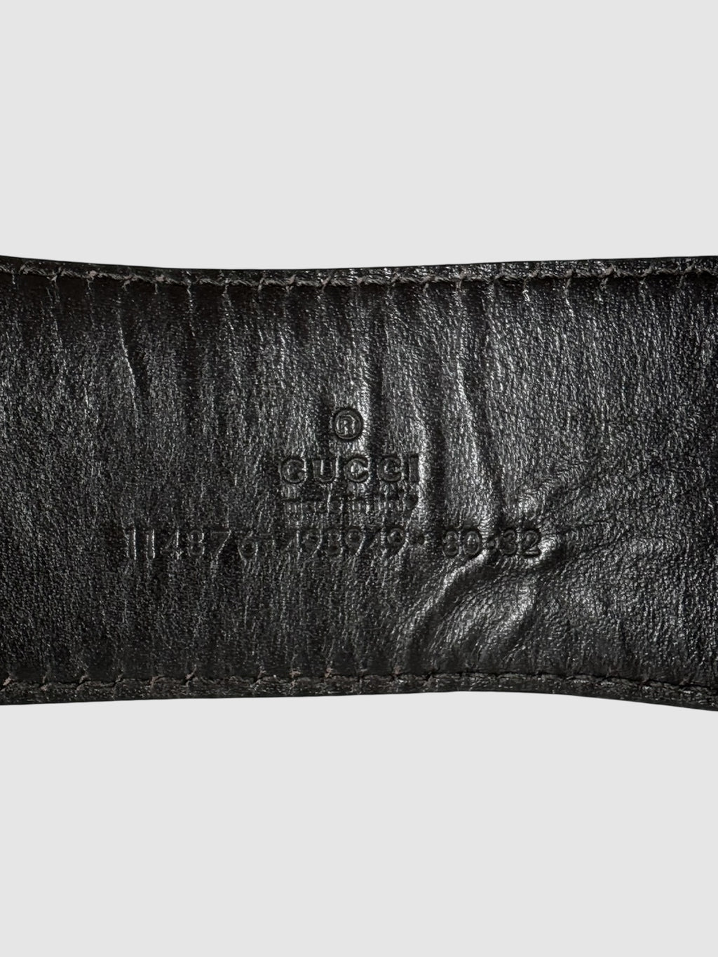 Monogram Canvas Interlocking G Belt