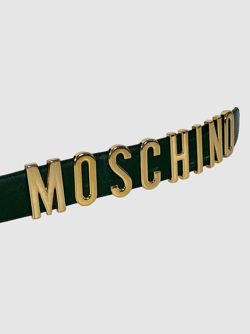 Logo Leather Belt - Size 42