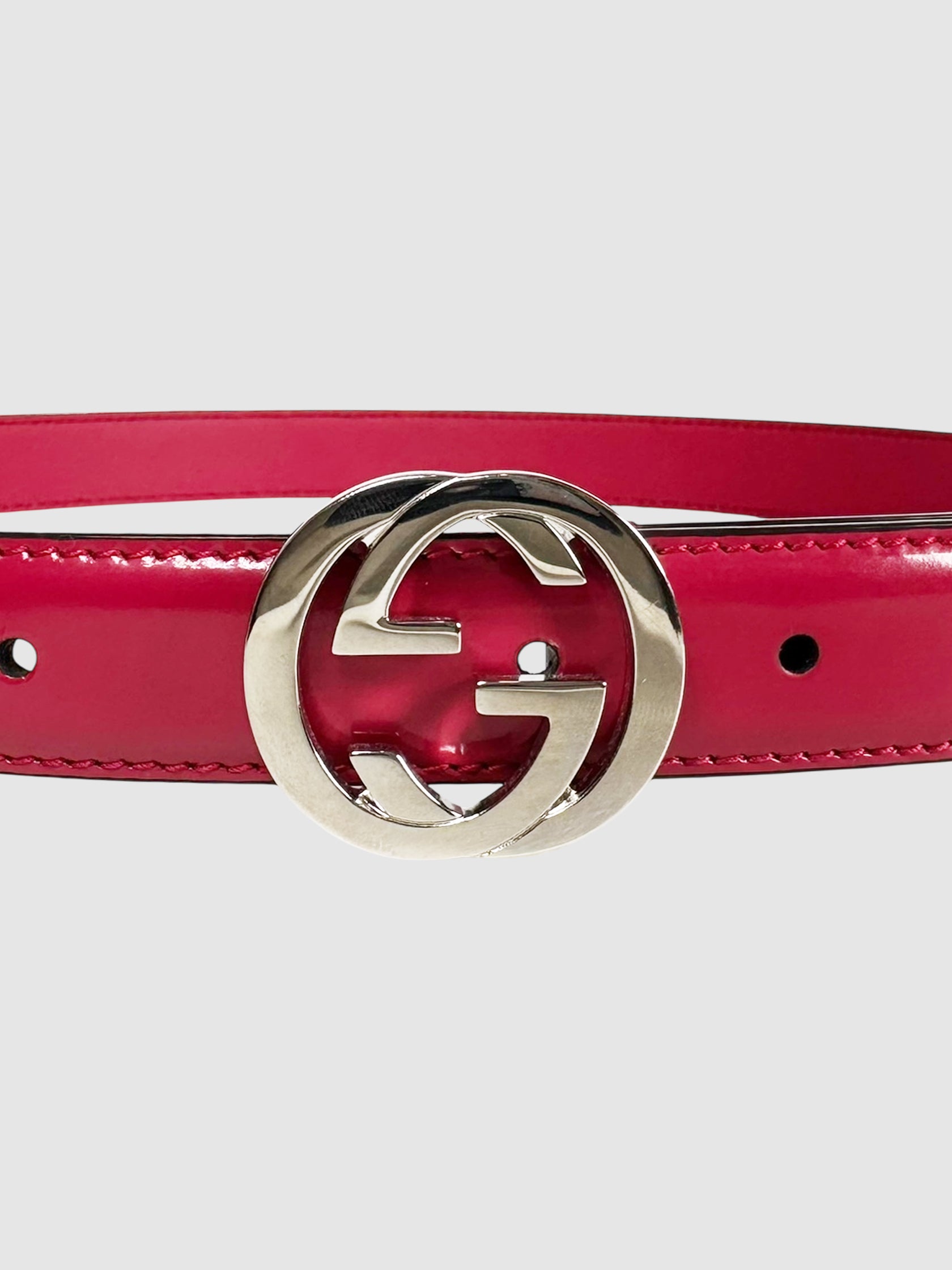 Interlocking G Leather Belt