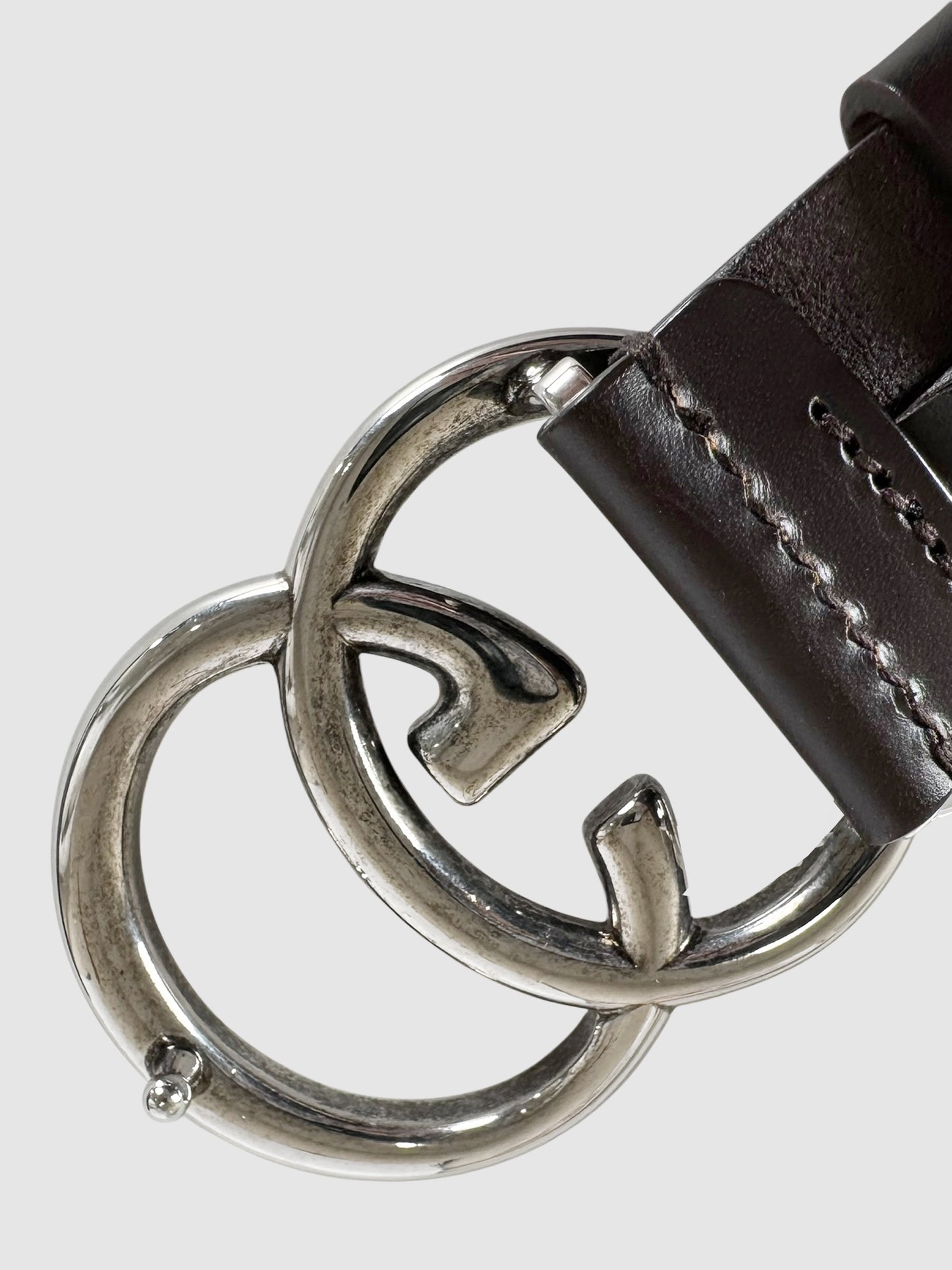 GG Marmont Wide Leather Belt