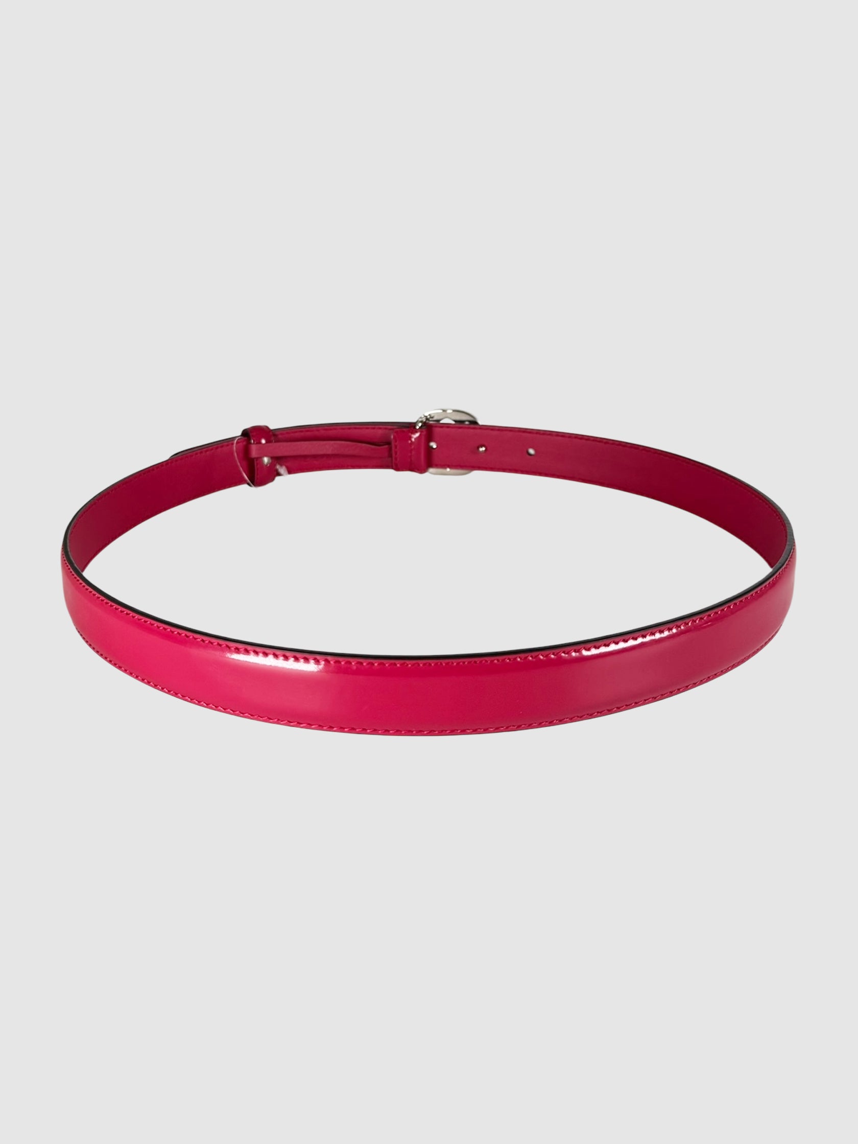 Interlocking G Leather Belt