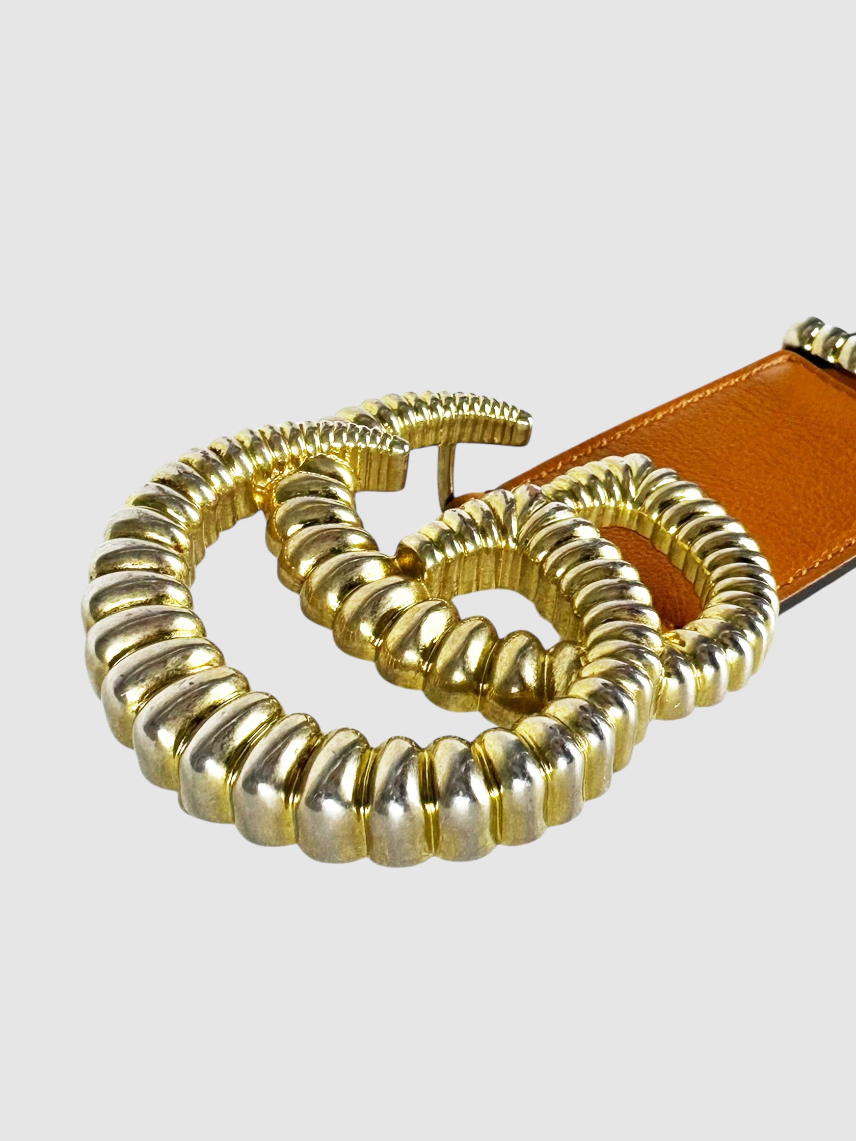 Azalea Torchon Leather Belt