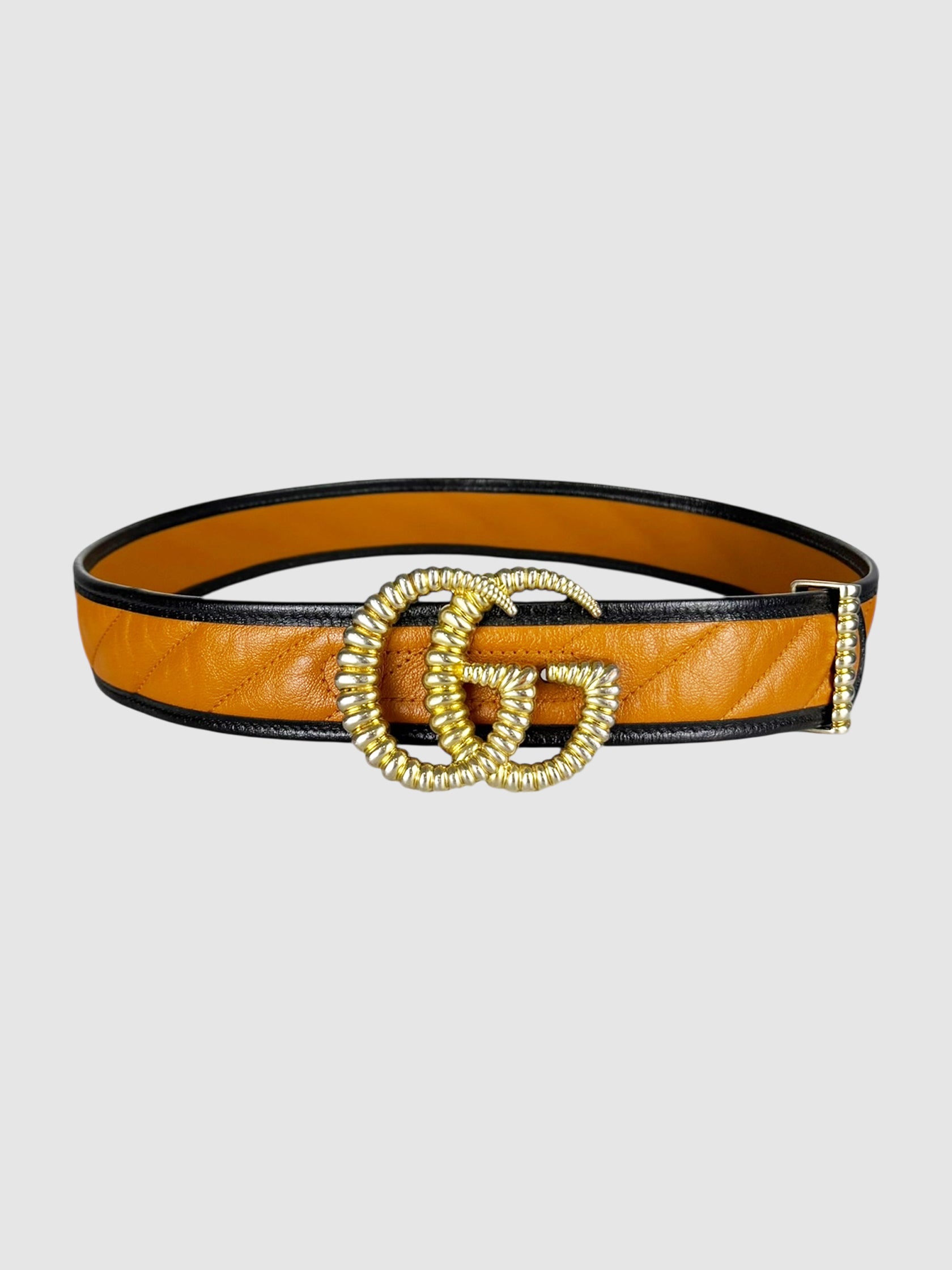 Azalea Torchon Leather Belt
