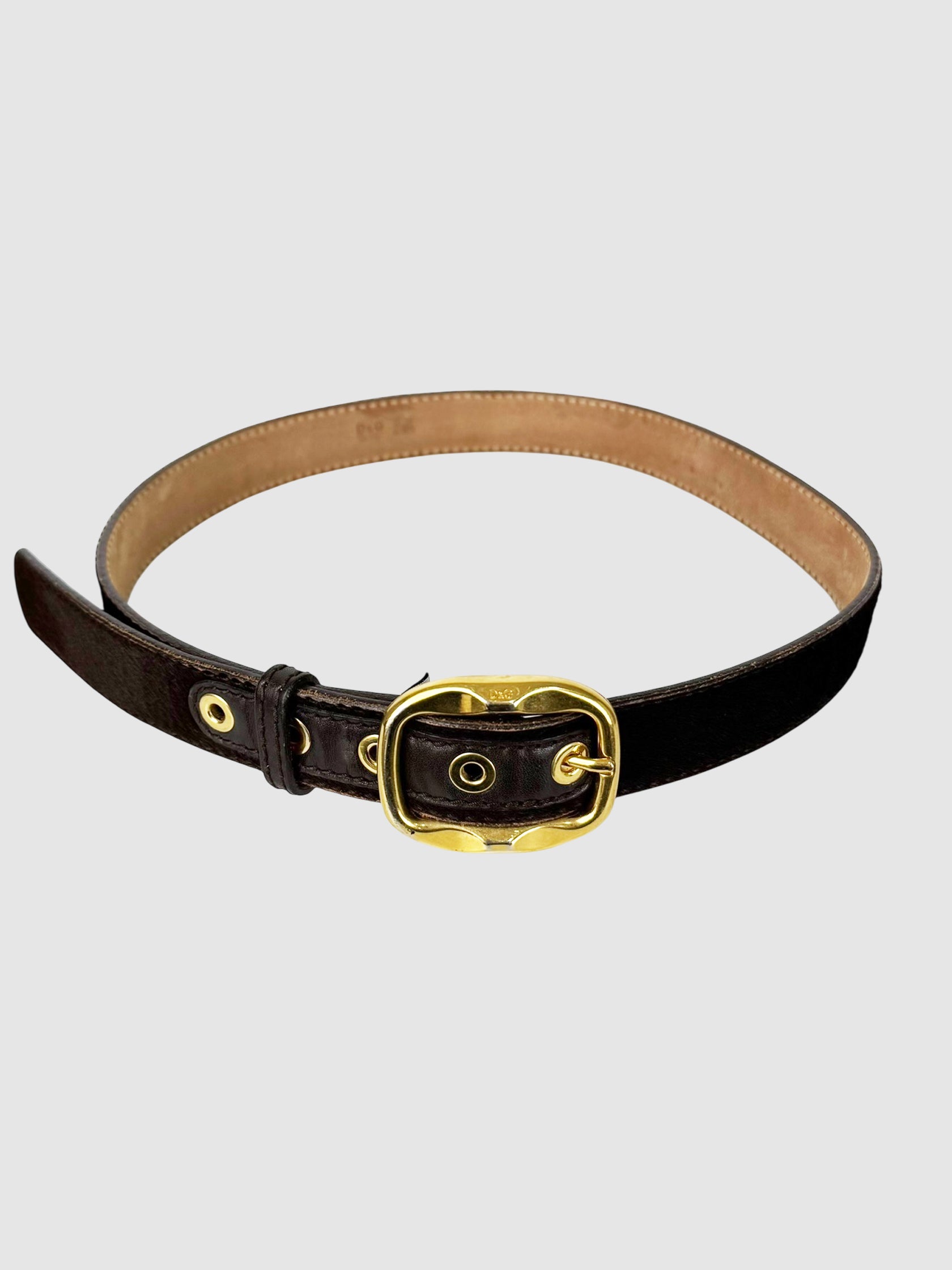 Pony Hair Belt