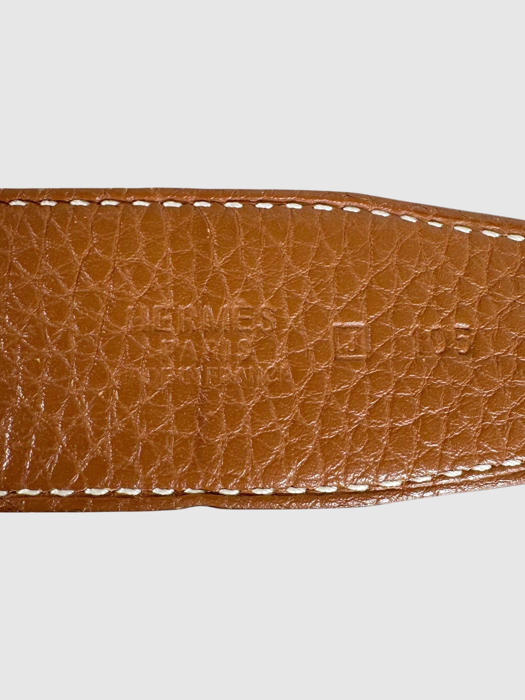 Reversible Leather Belt