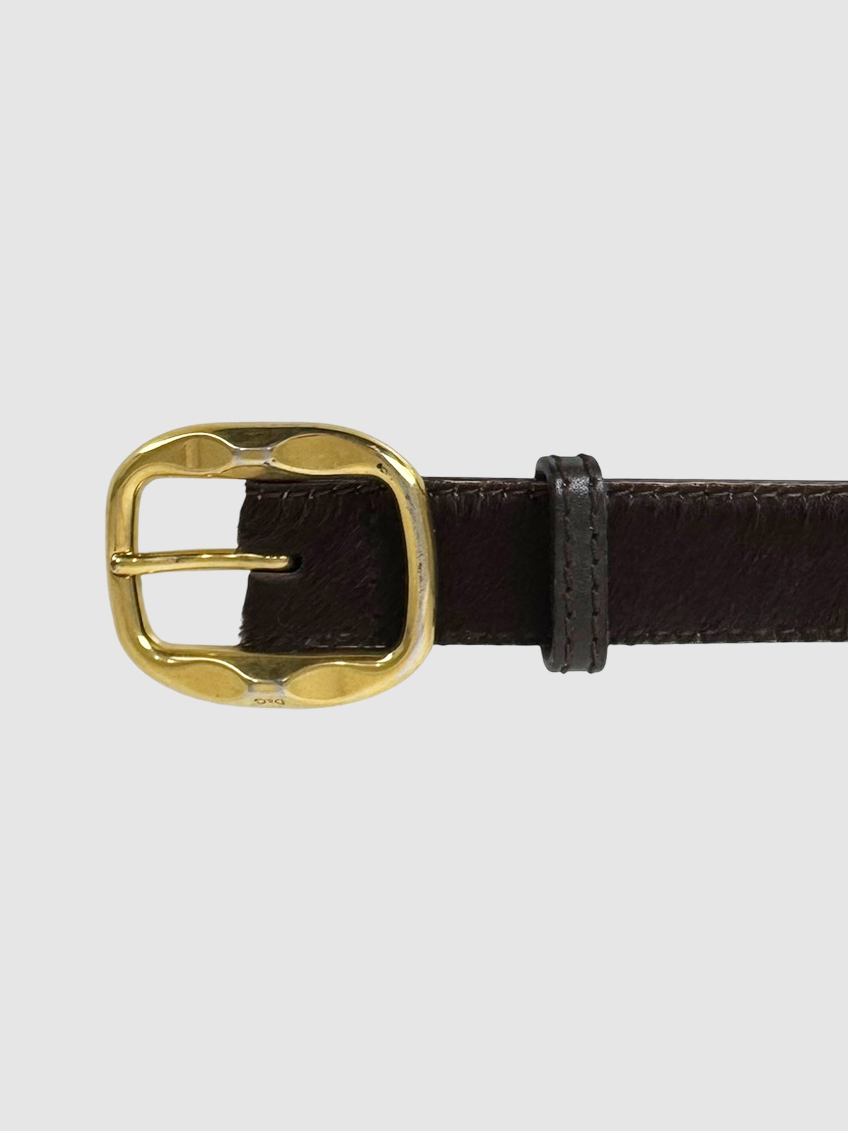 Pony Hair Belt