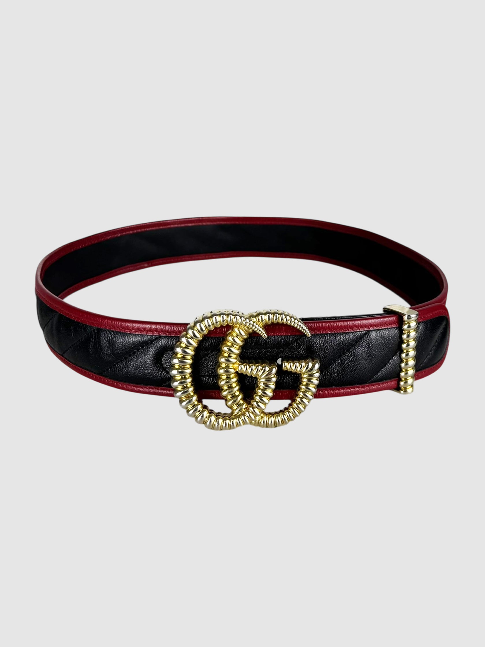 Azalea Torchon Leather Belt