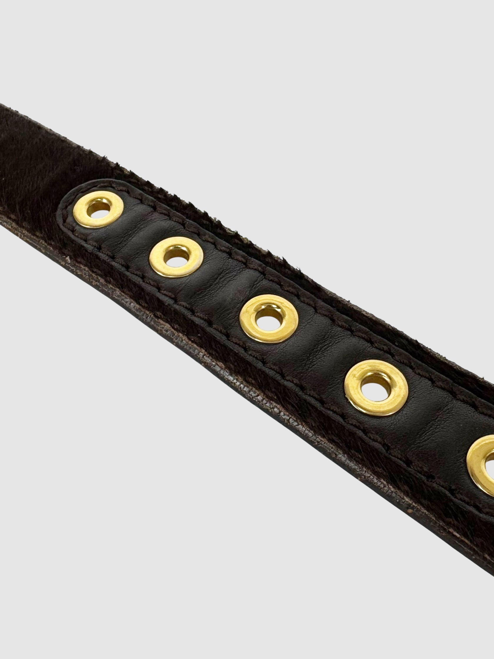 Pony Hair Belt
