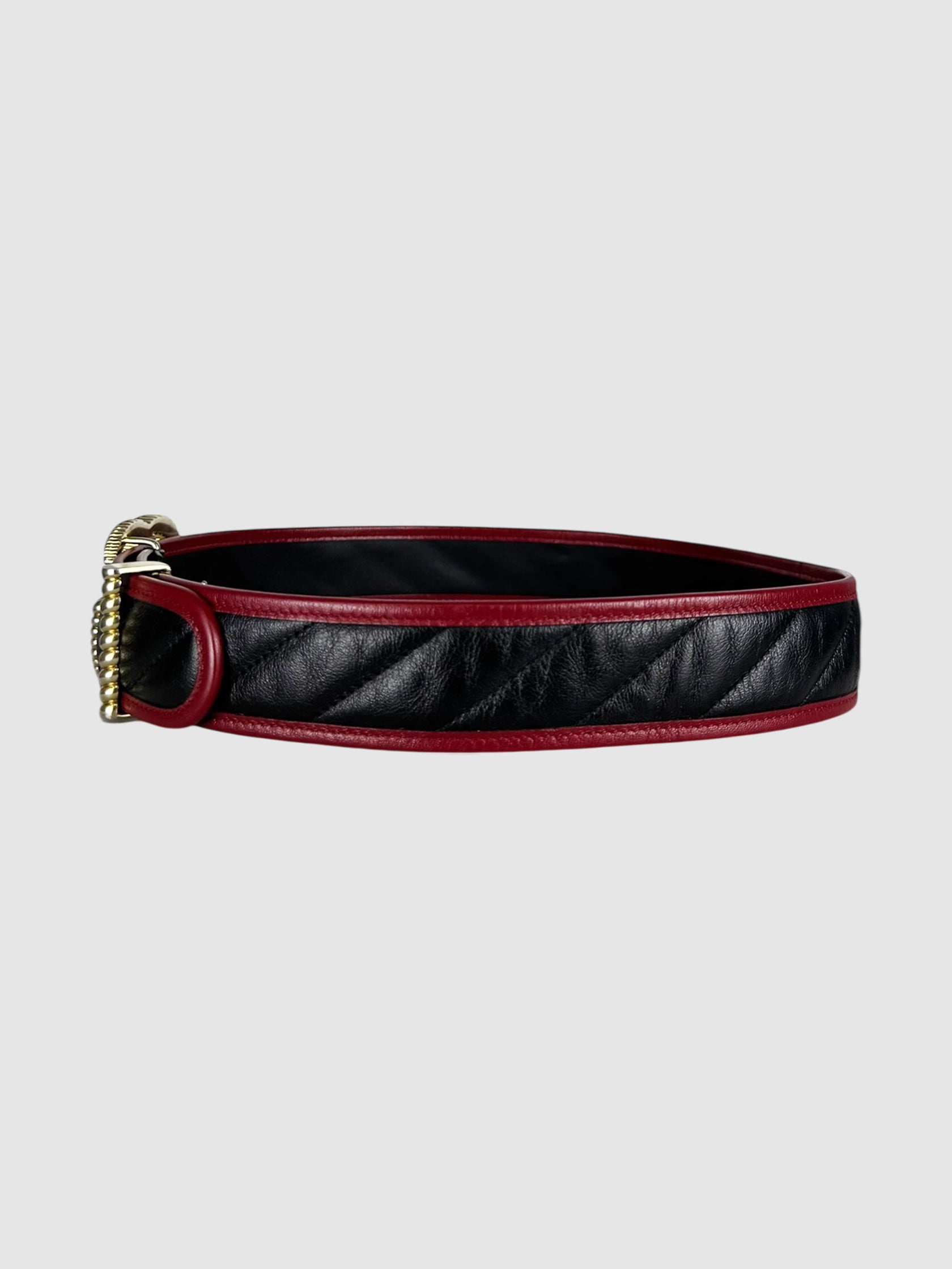 Azalea Torchon Leather Belt