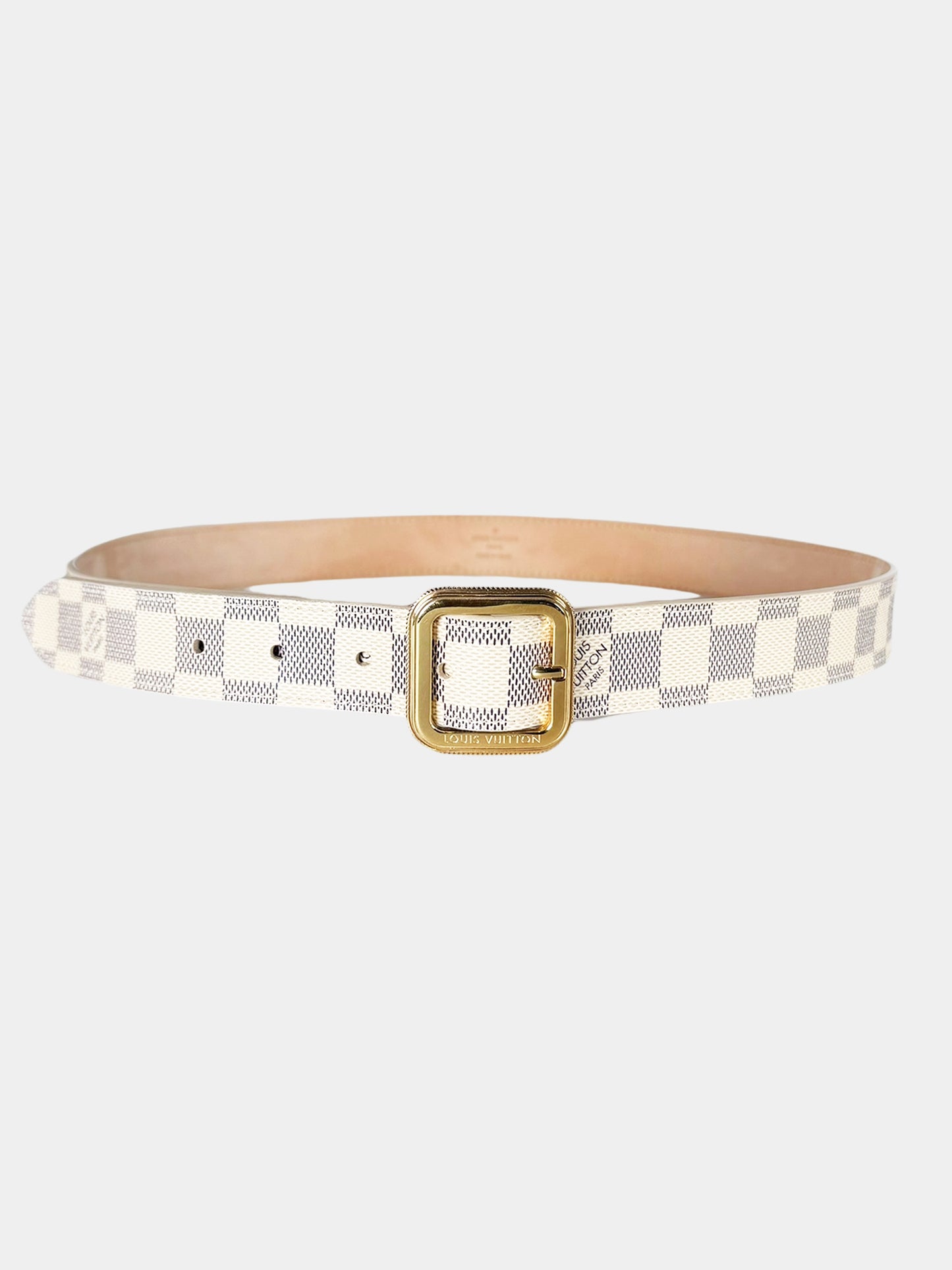 Damier Azur Canvas Tresor Belt