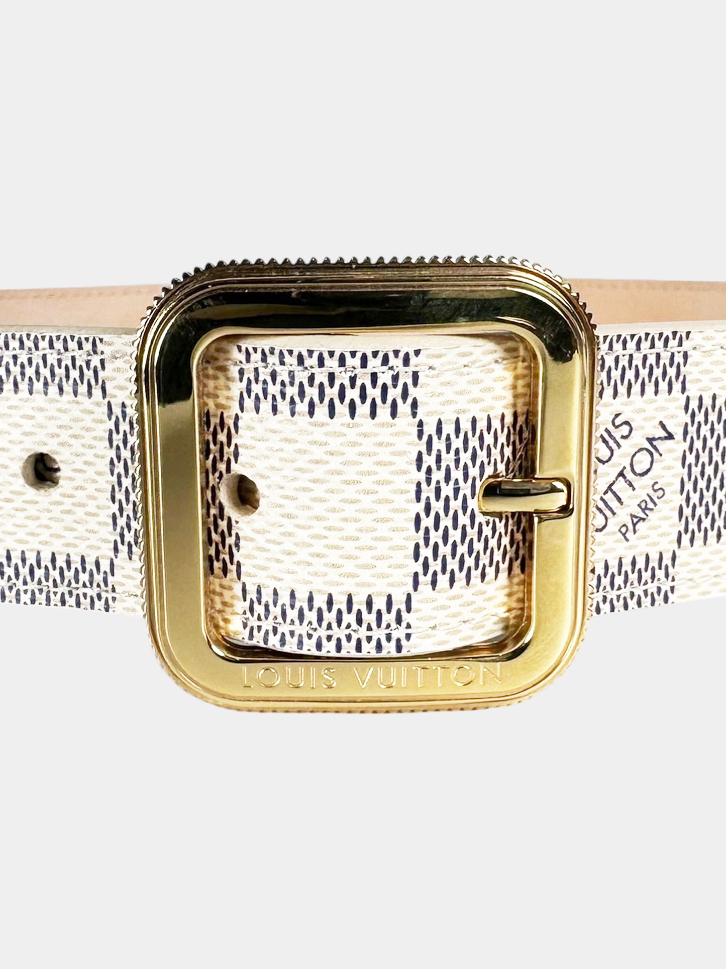 Damier Azur Canvas Tresor Belt