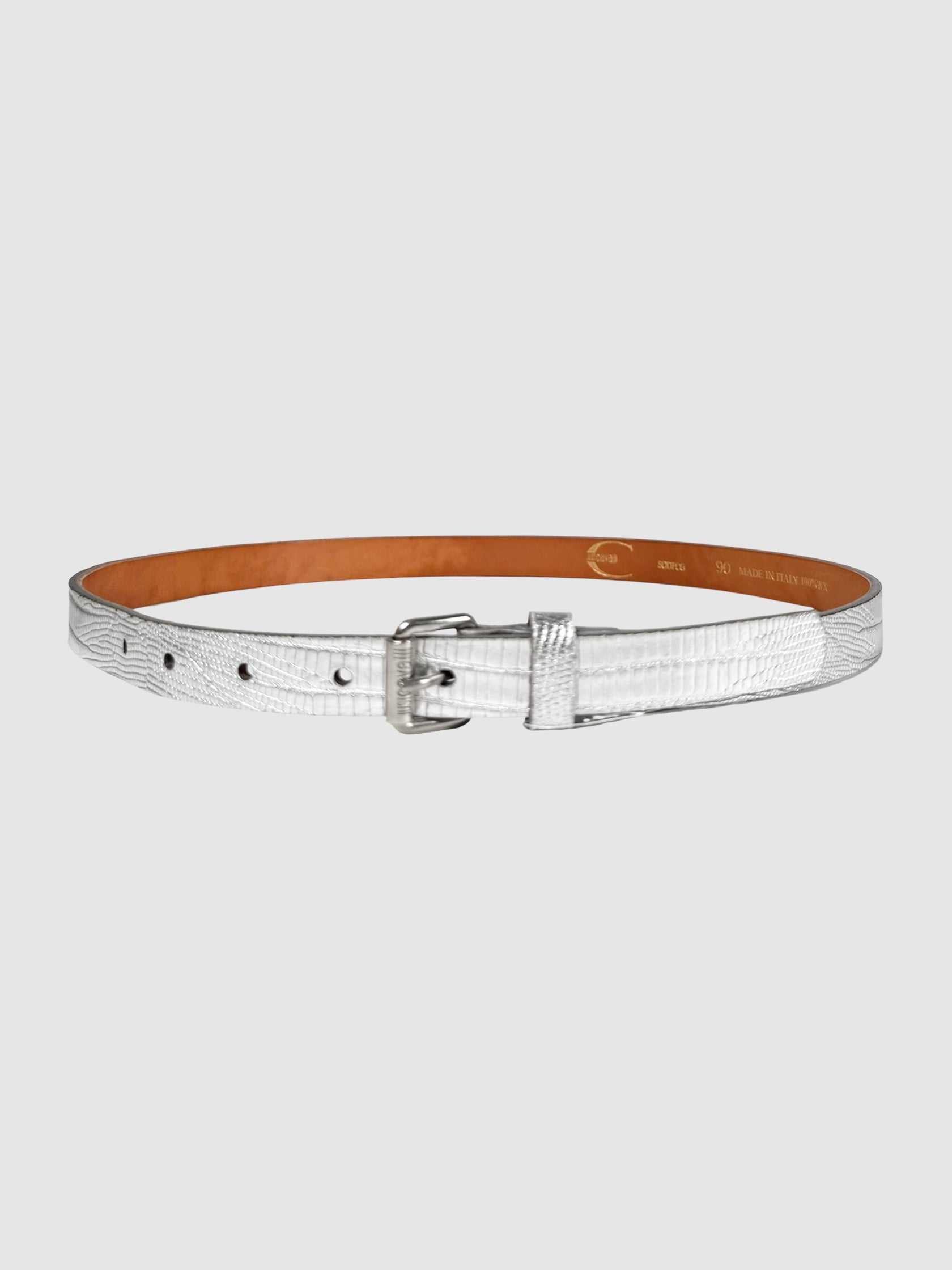Reptile Embossed Belt