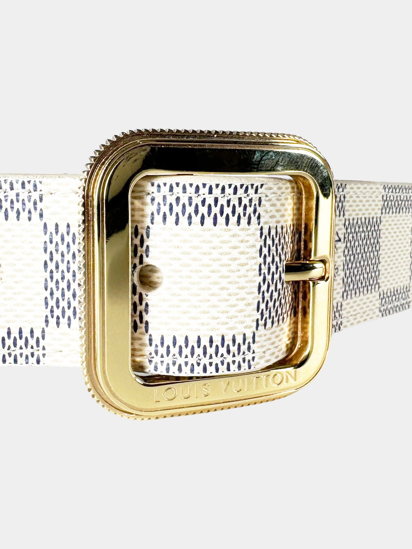 Damier Azur Canvas Tresor Belt