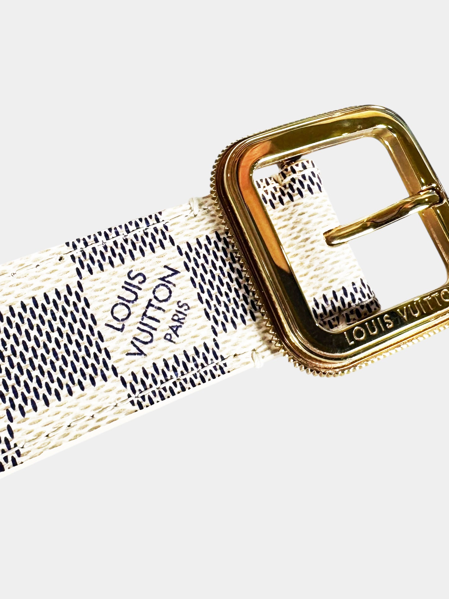 Damier Azur Canvas Tresor Belt