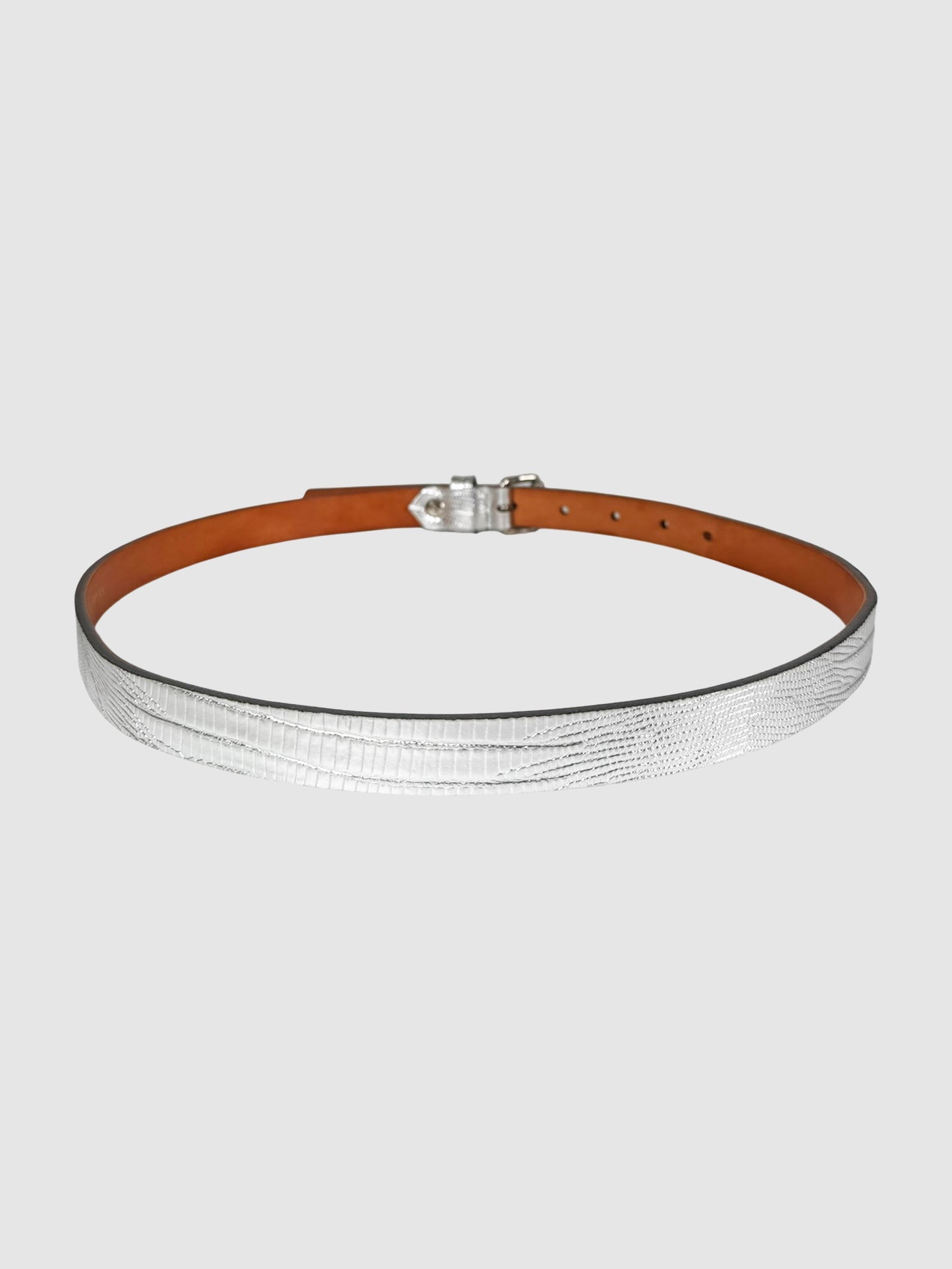 Reptile Embossed Belt