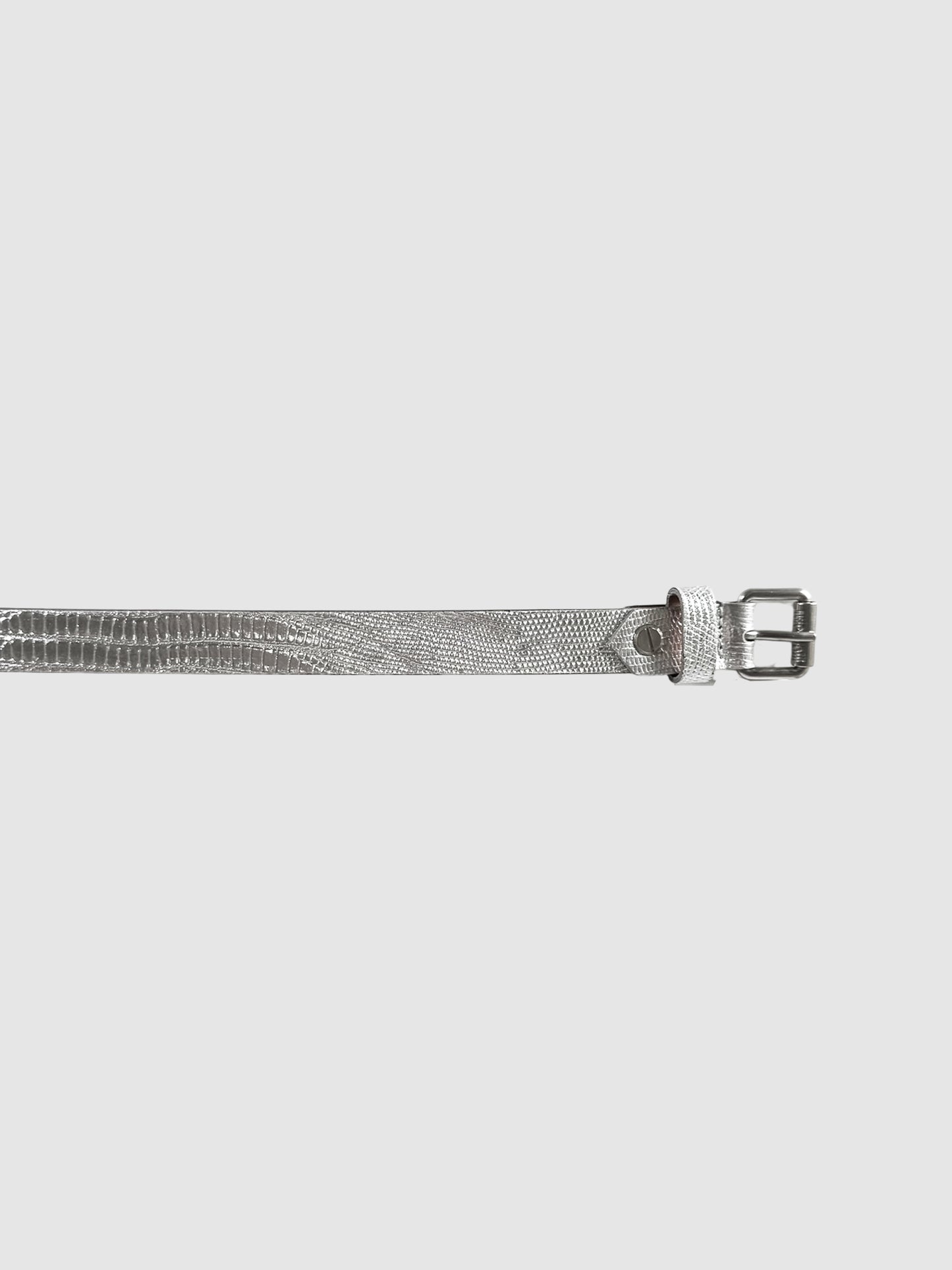 Reptile Embossed Belt