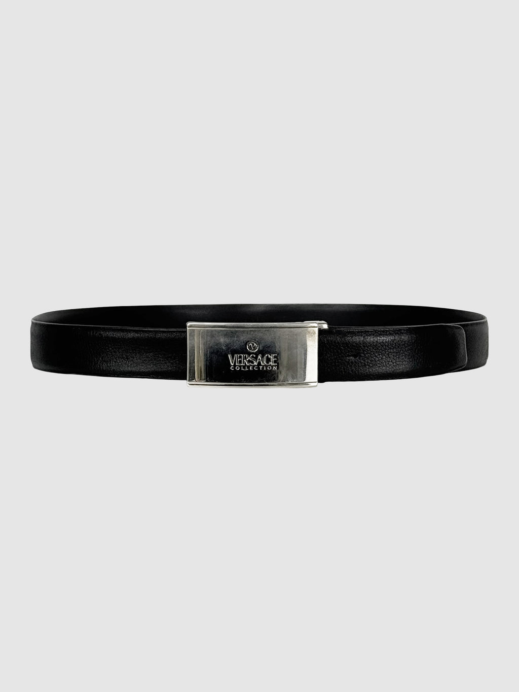 Logo Leather Belt