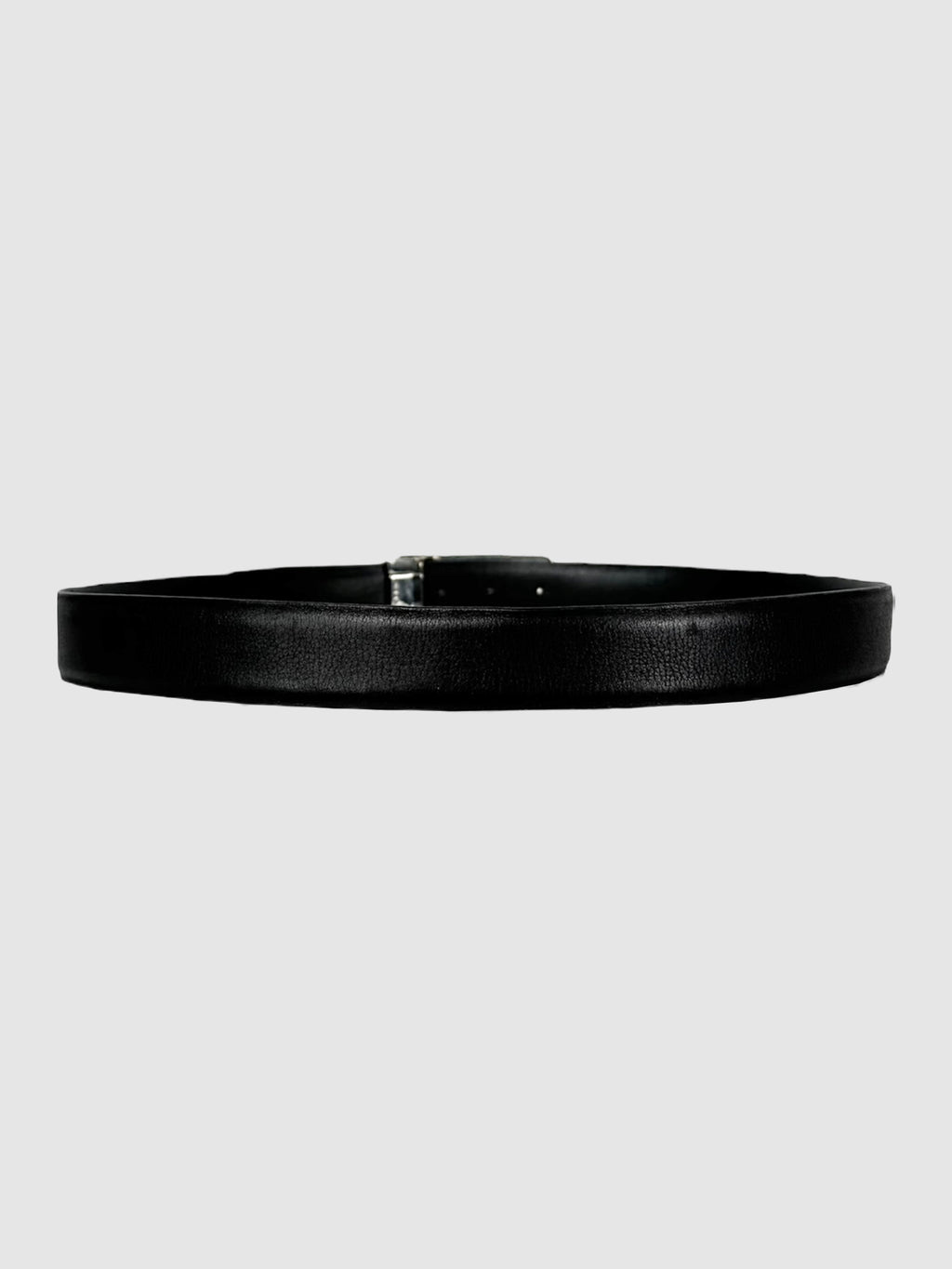Logo Leather Belt