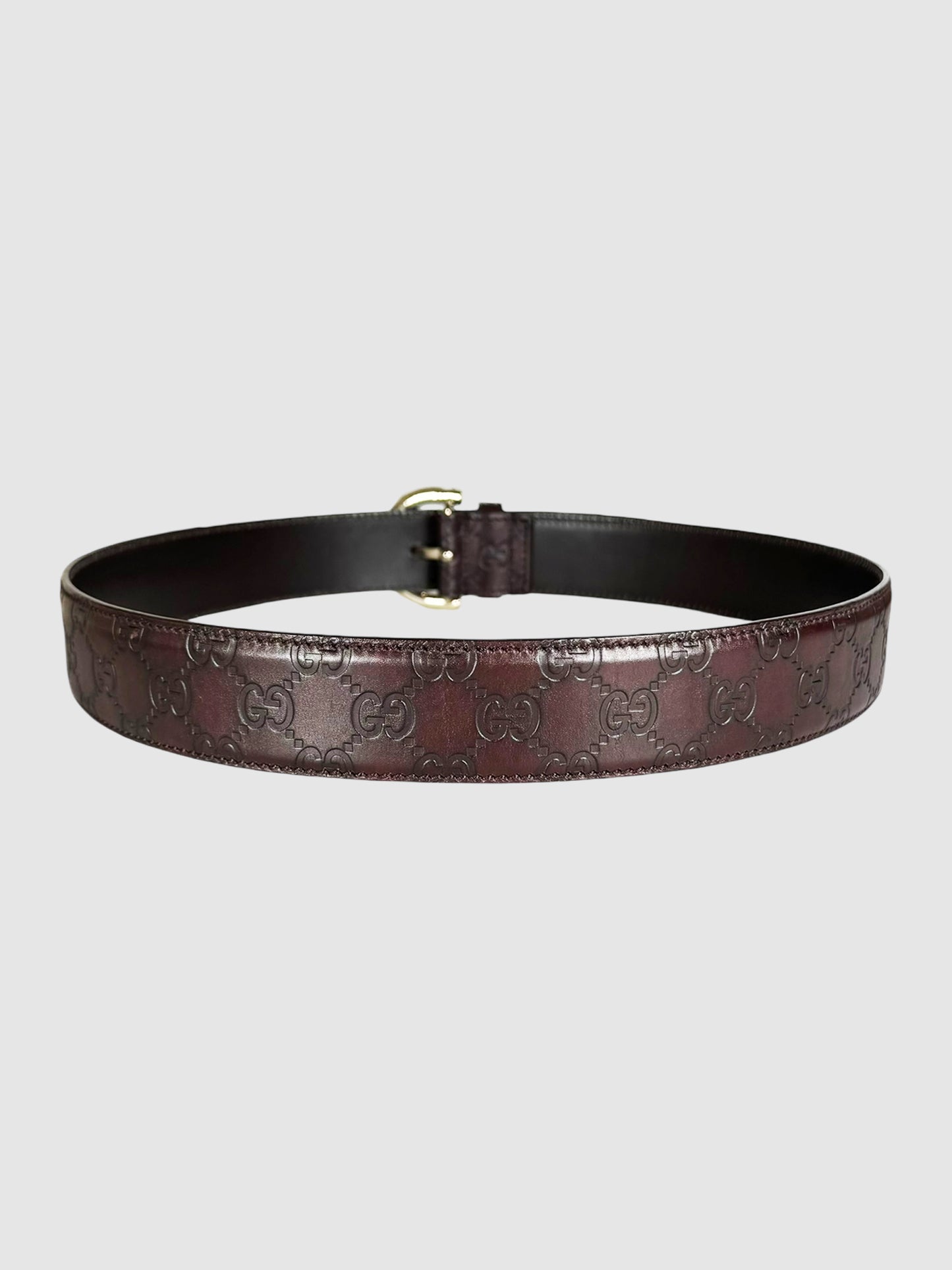 Guccissima Bamboo Leather Belt