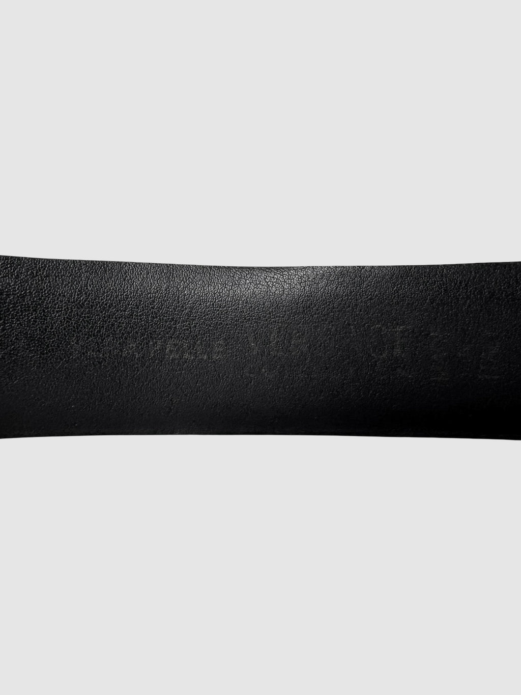 Logo Leather Belt