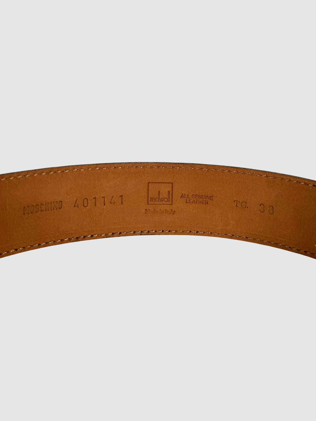 Logo Leather Belt