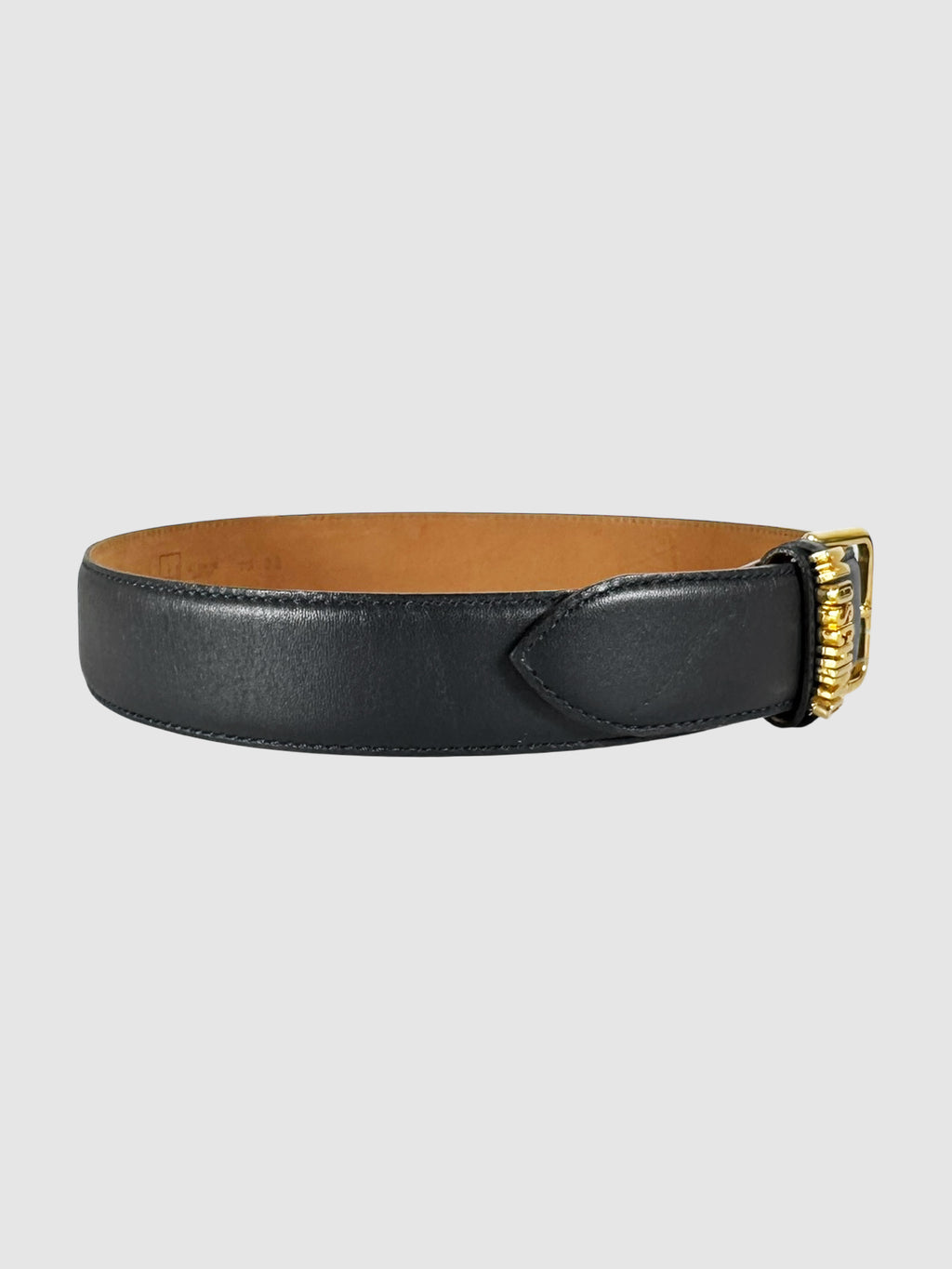 Logo Leather Belt