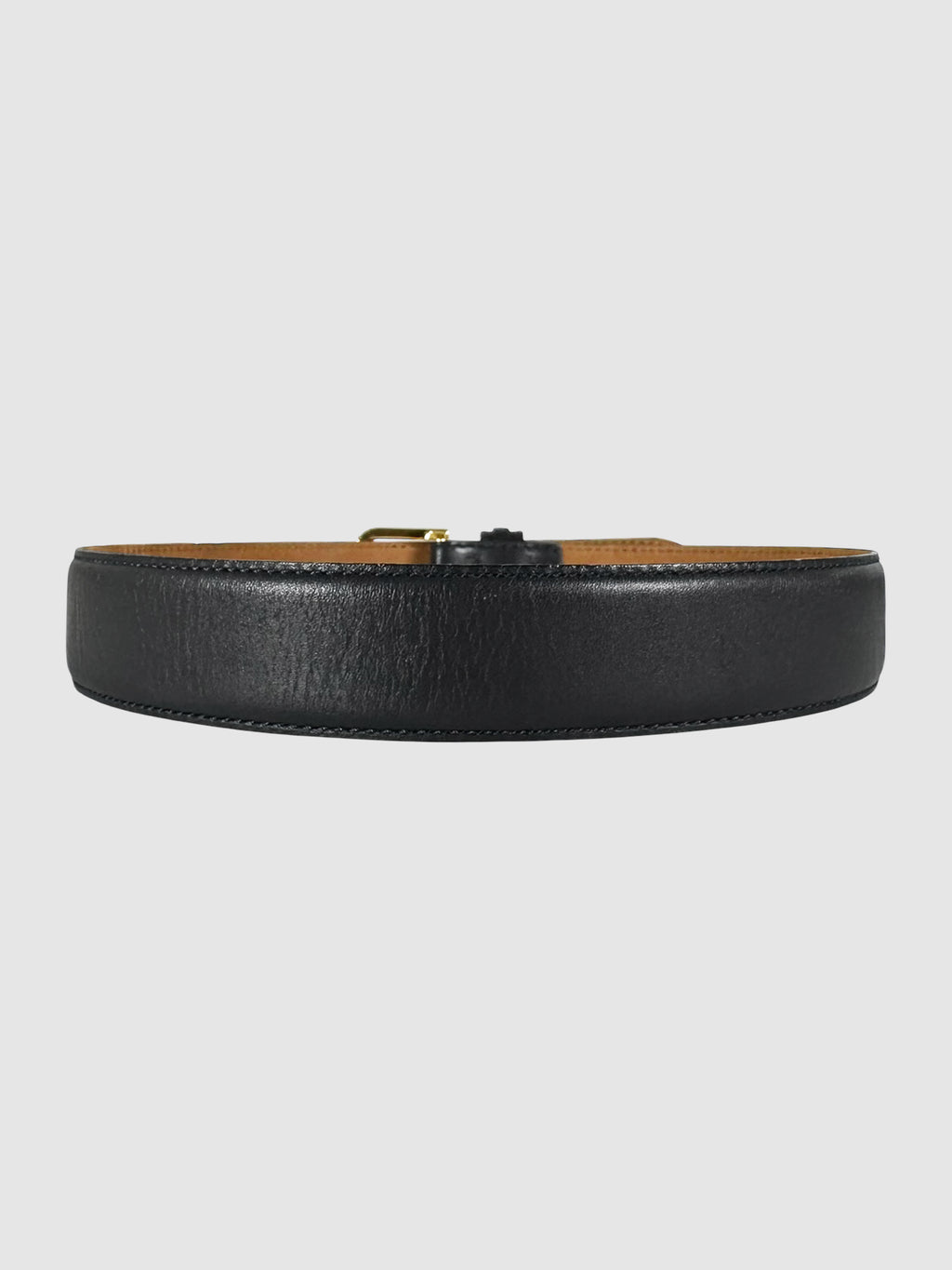 Logo Leather Belt