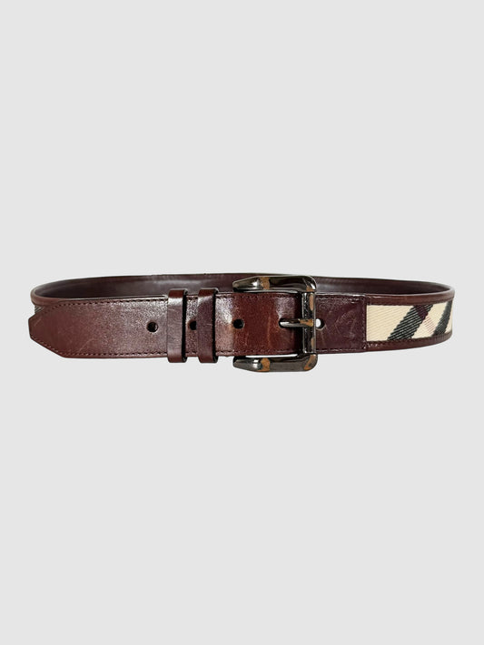 House Check Belt