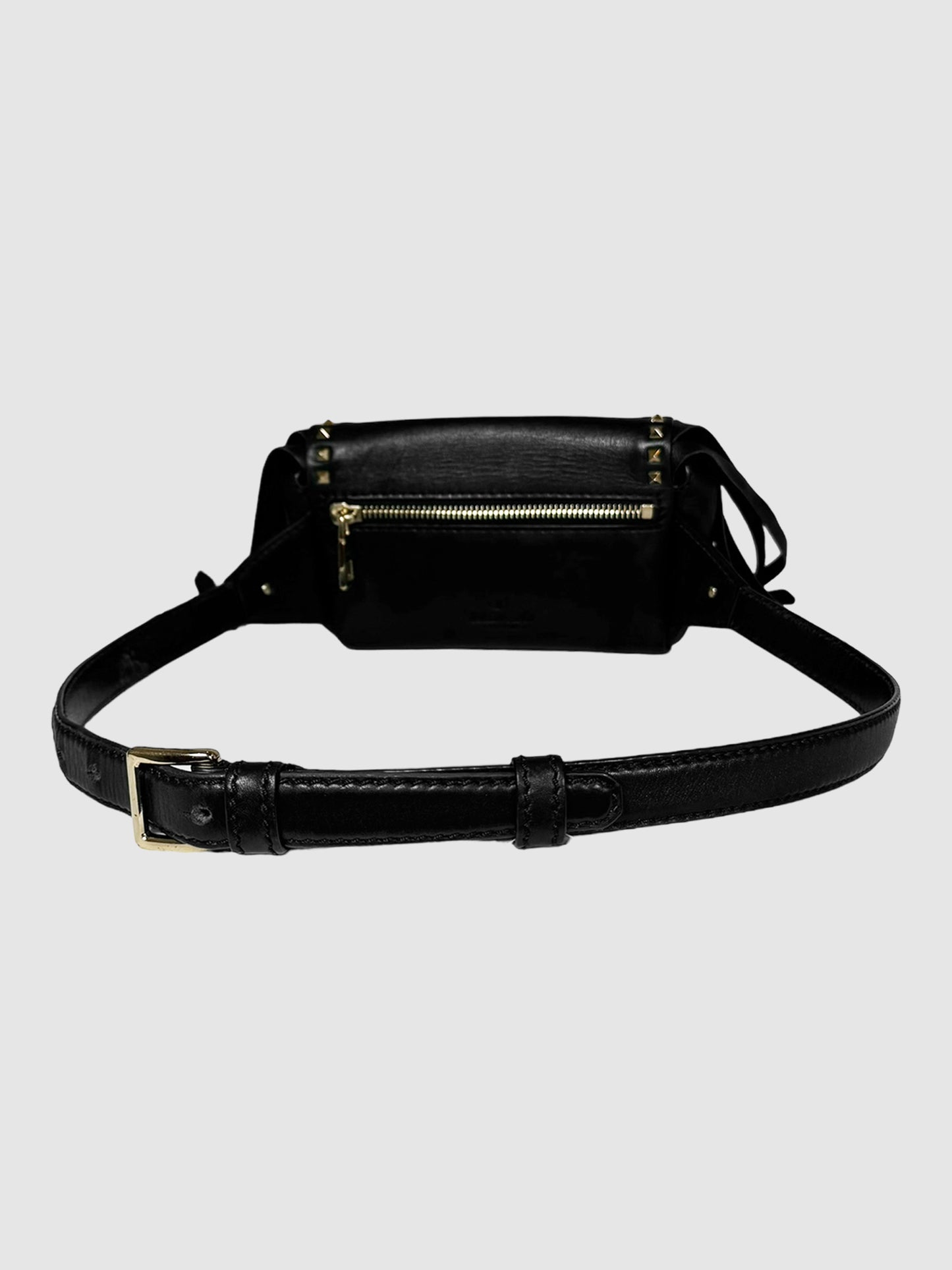 Leather Fringe Belt Bag