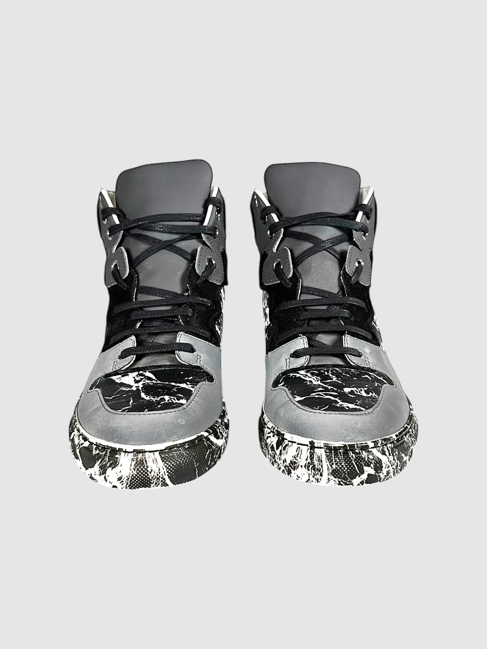 Marble Print Sneakers