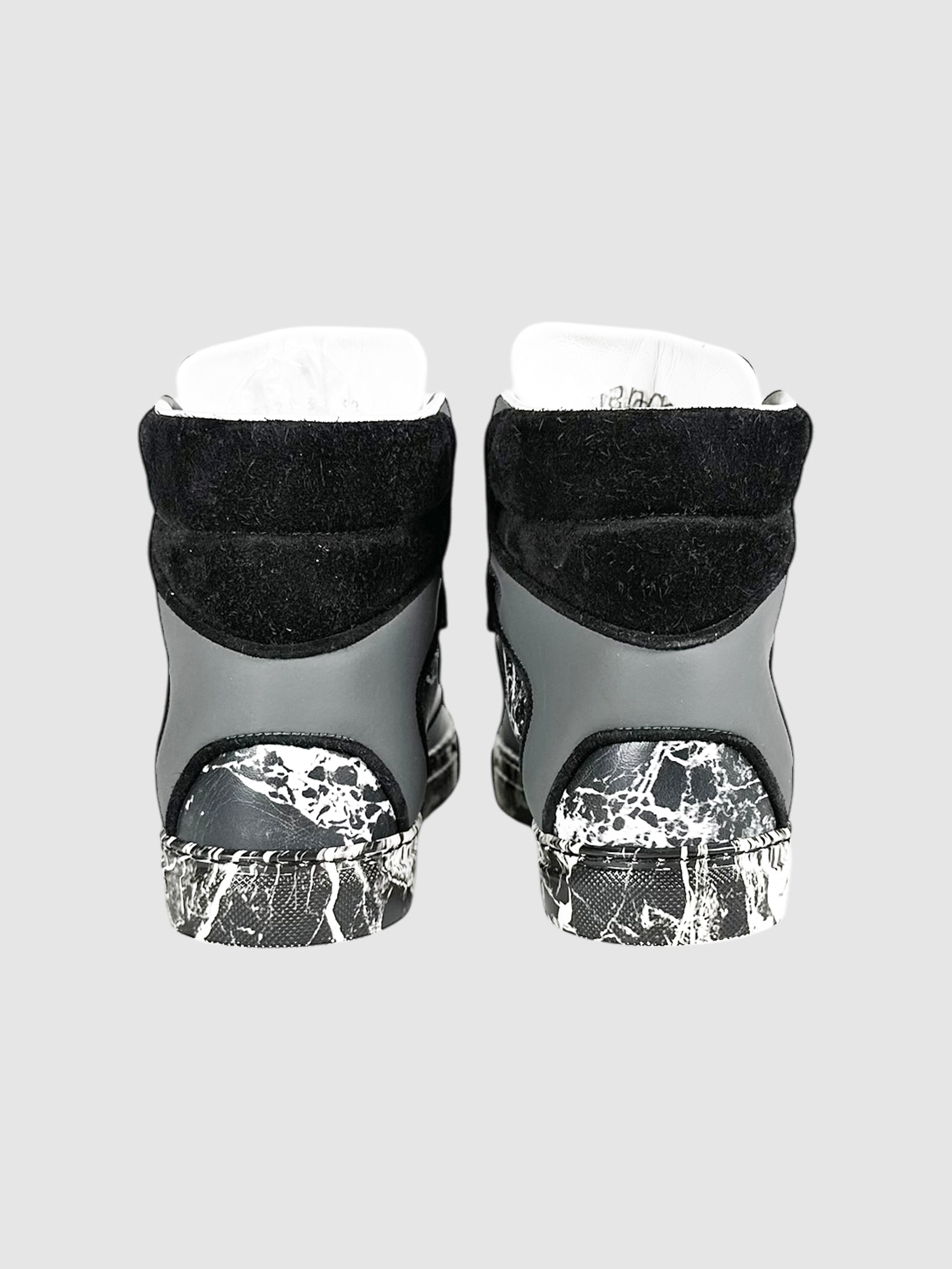Marble Print Sneakers