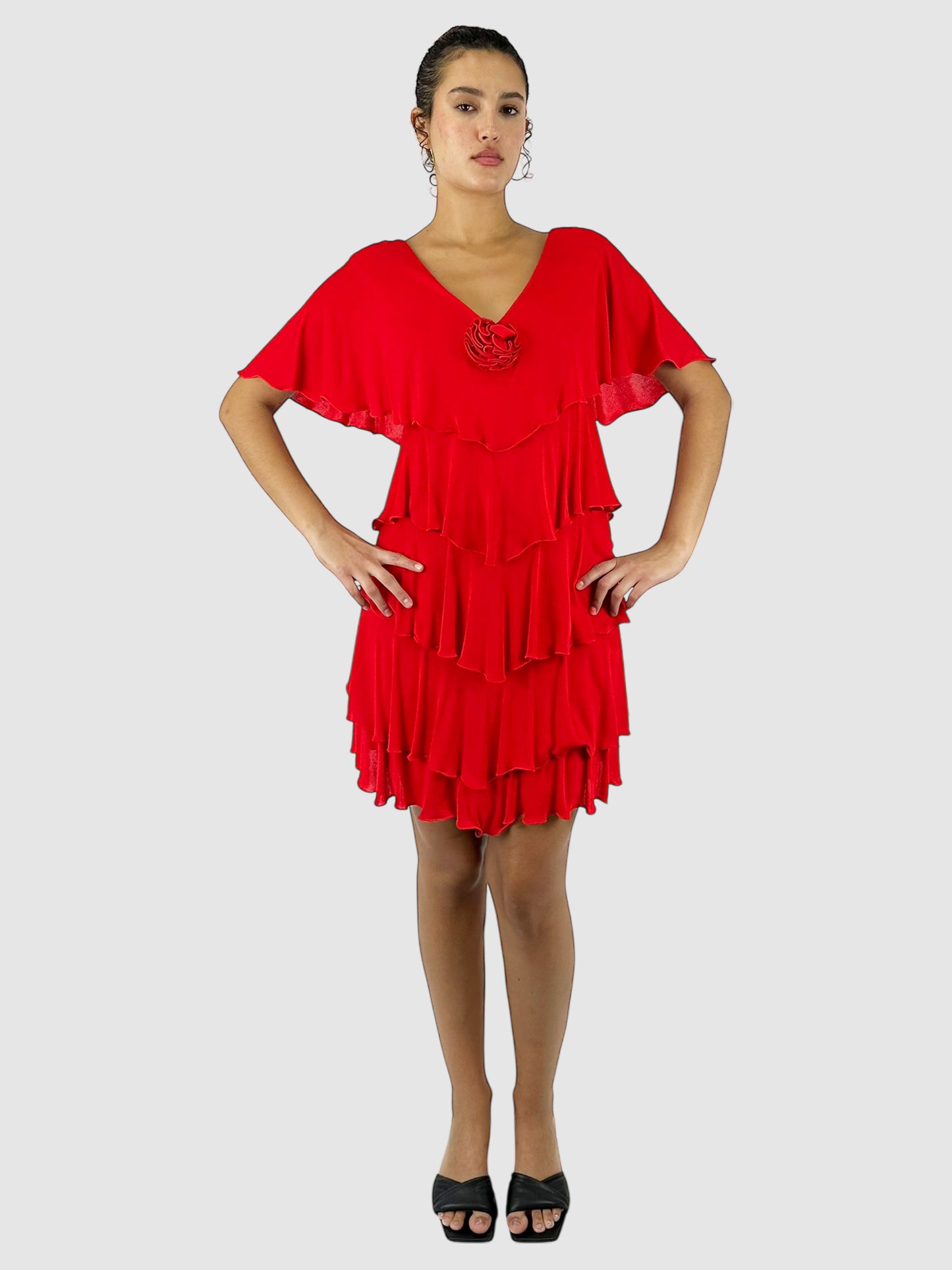 Tiered Ruffle Dress