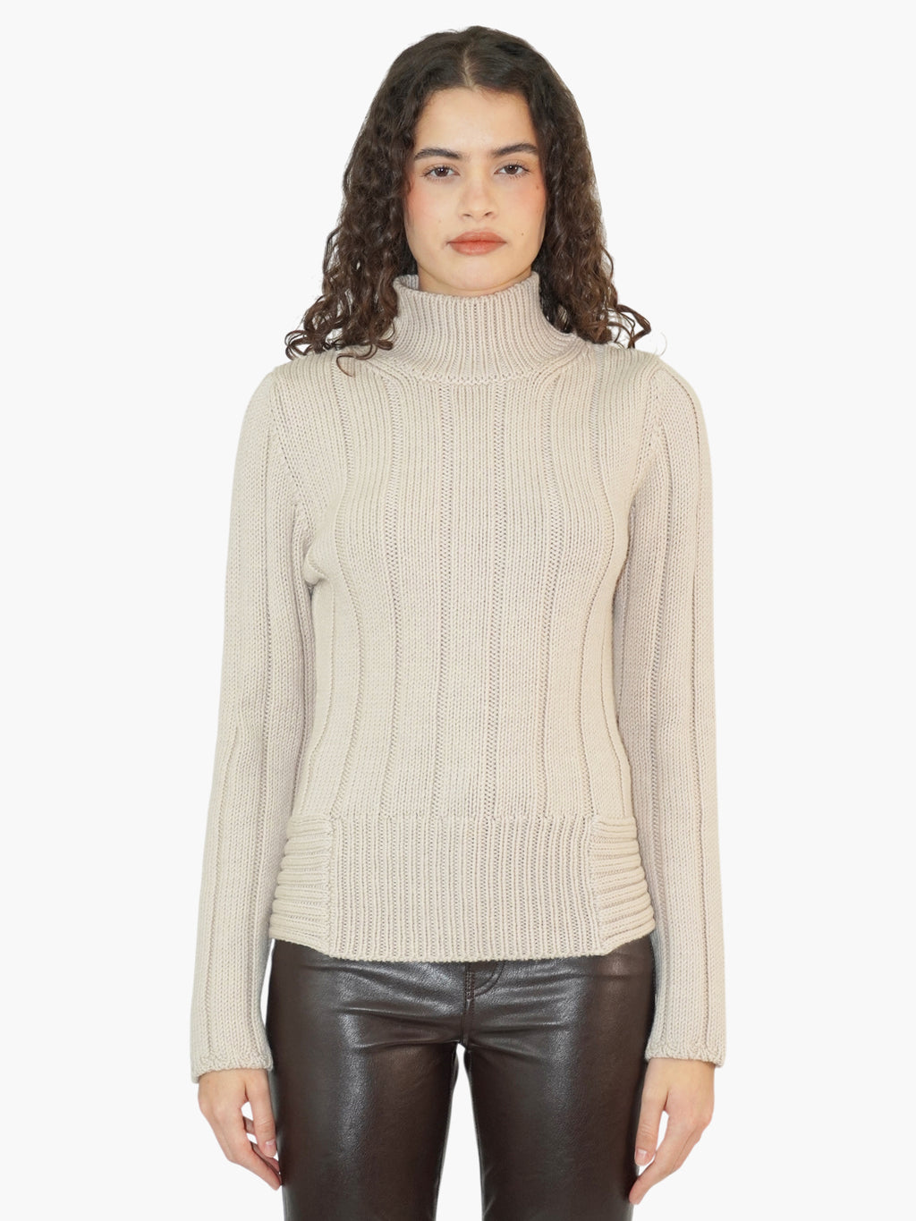 Wool Turtleneck Sweater