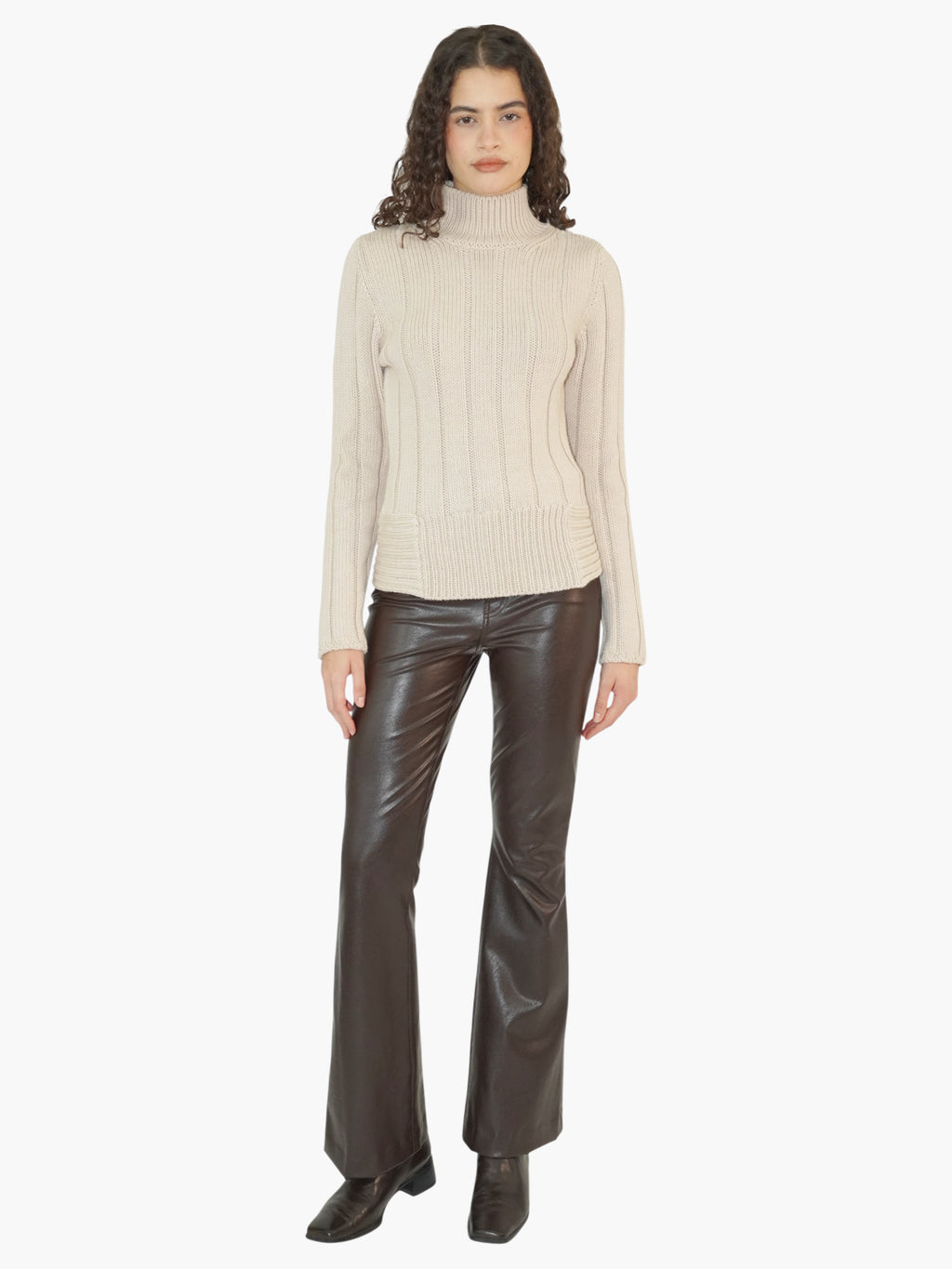 Wool Turtleneck Sweater