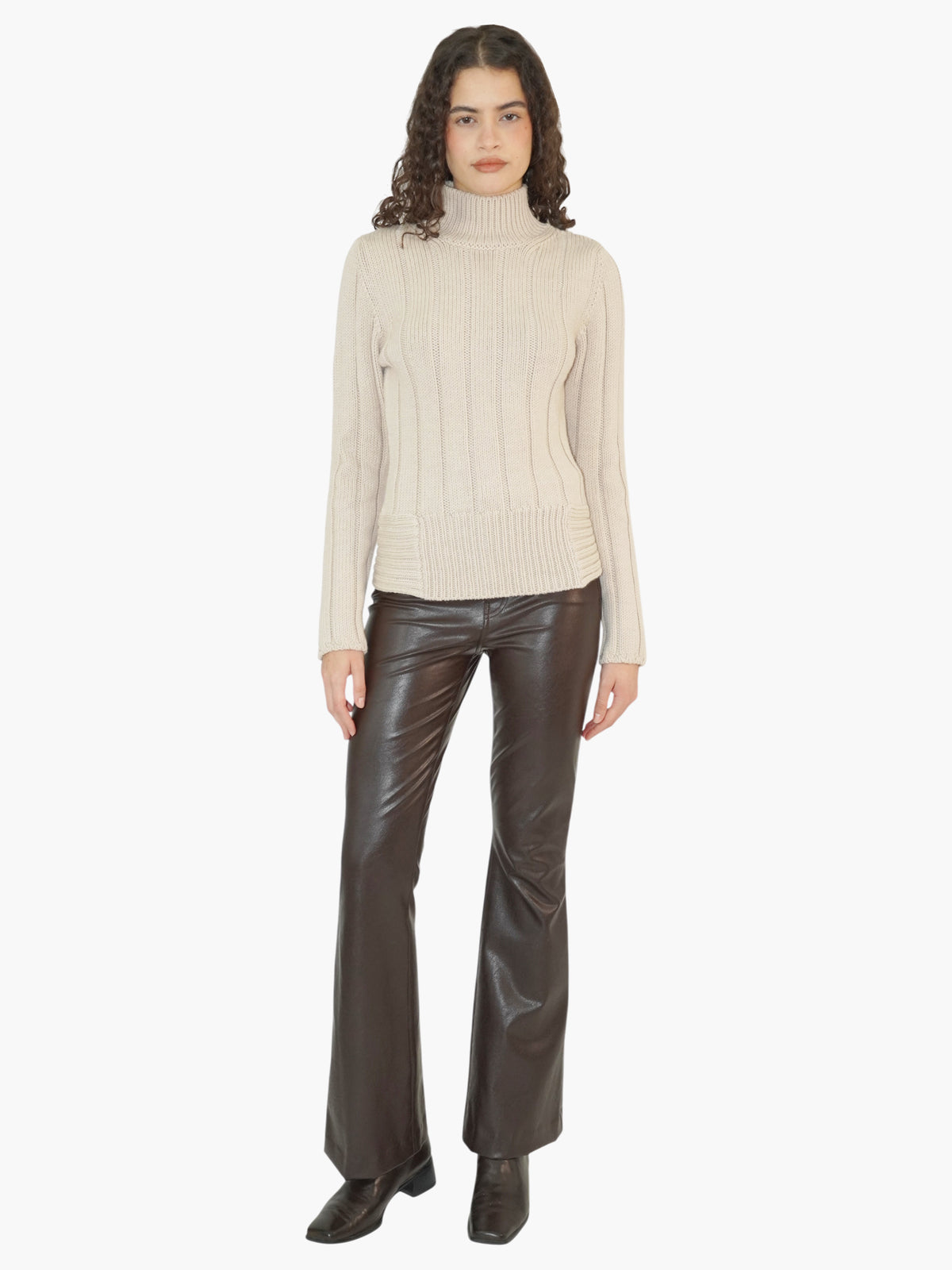 Wool Turtleneck Sweater