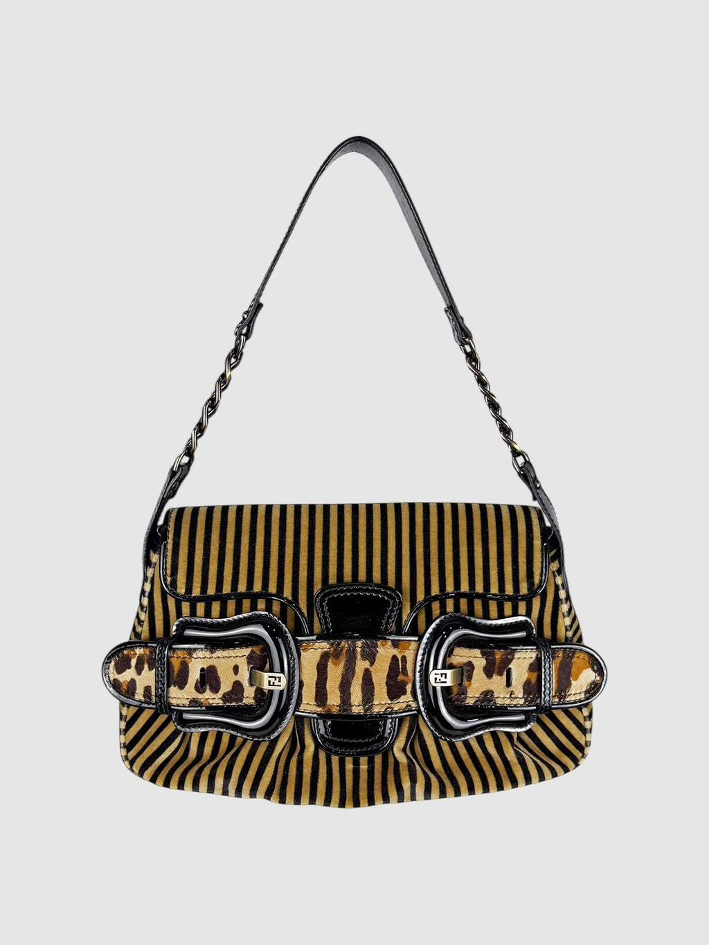 Striped B Bis Bag