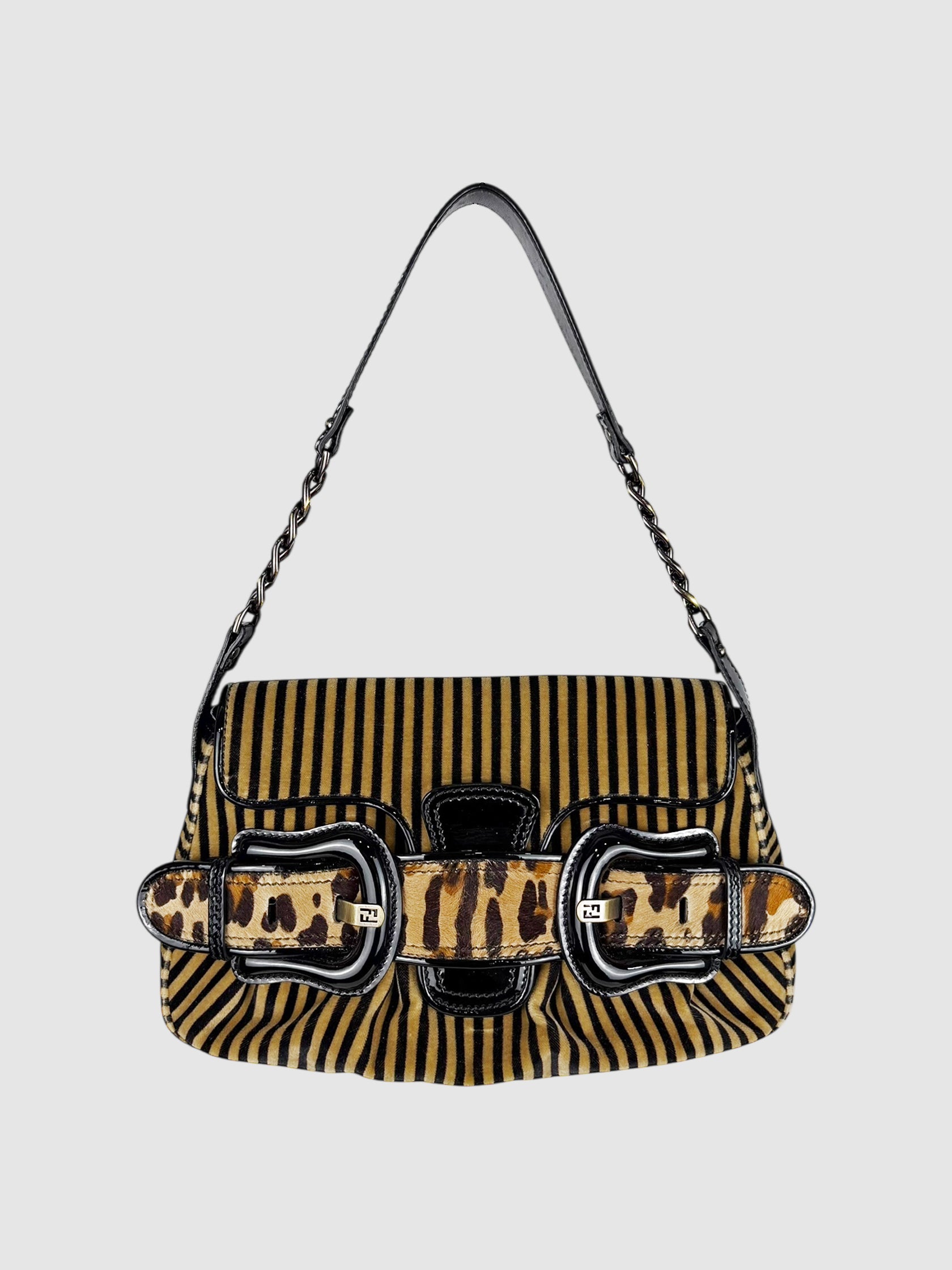 Striped B Bis Bag
