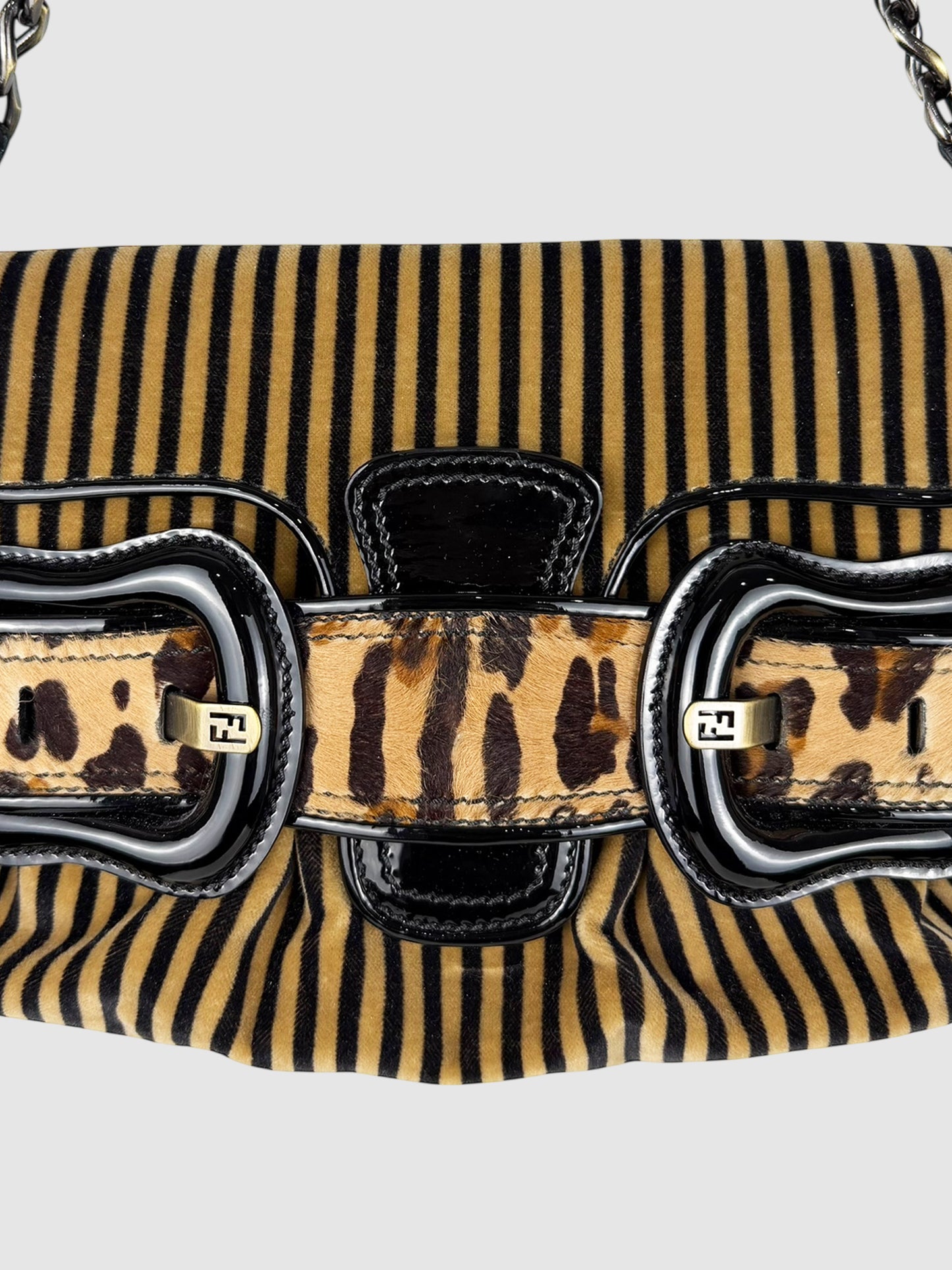 Striped B Bis Bag
