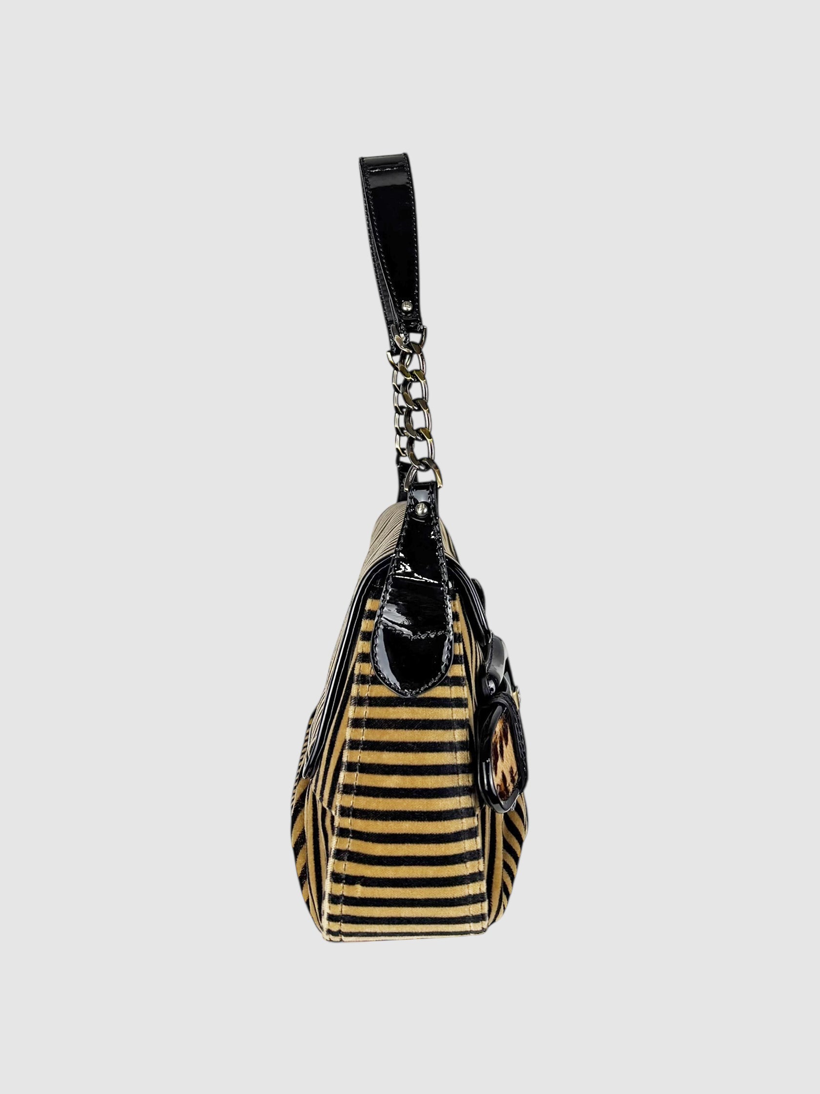 Striped B Bis Bag