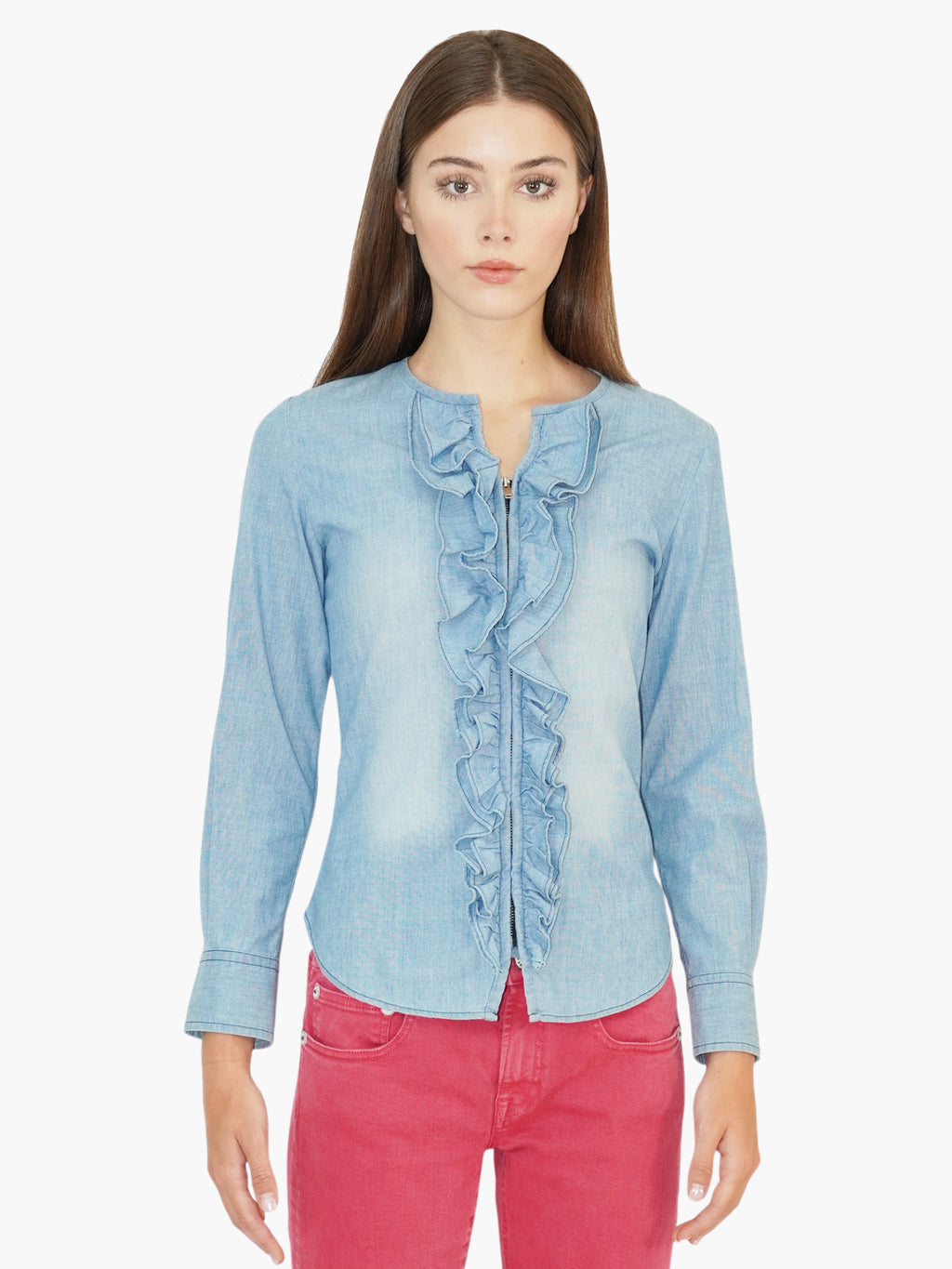 Liz Denim Top
