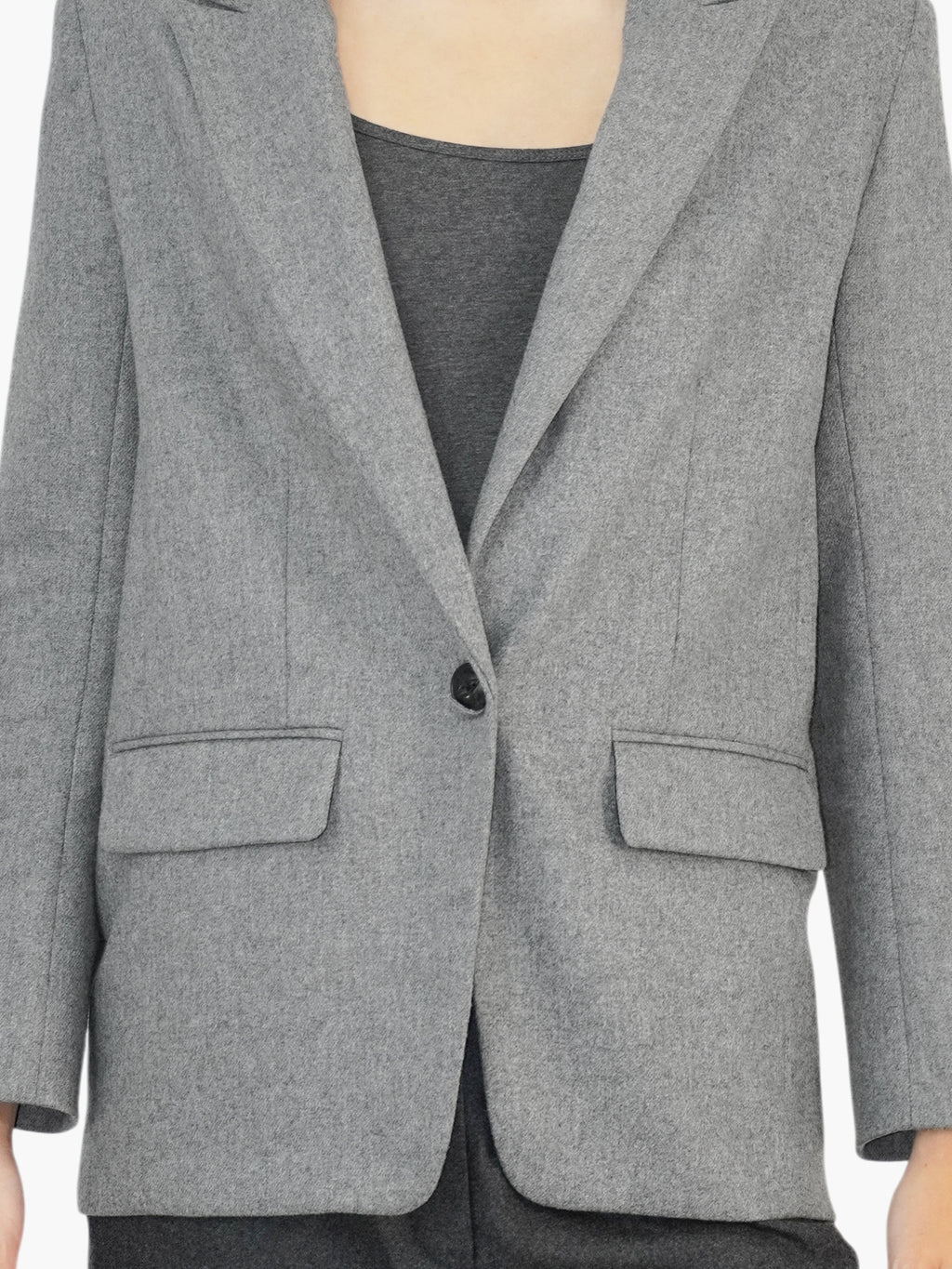 Single-Button Blazer