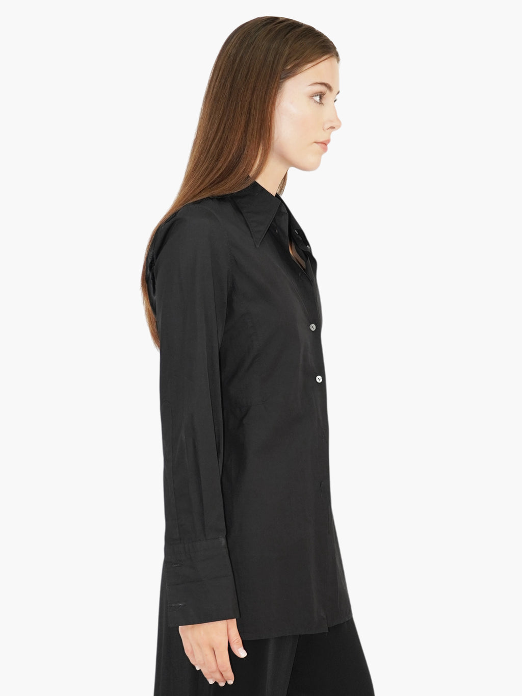 Tailored Button-Up Top