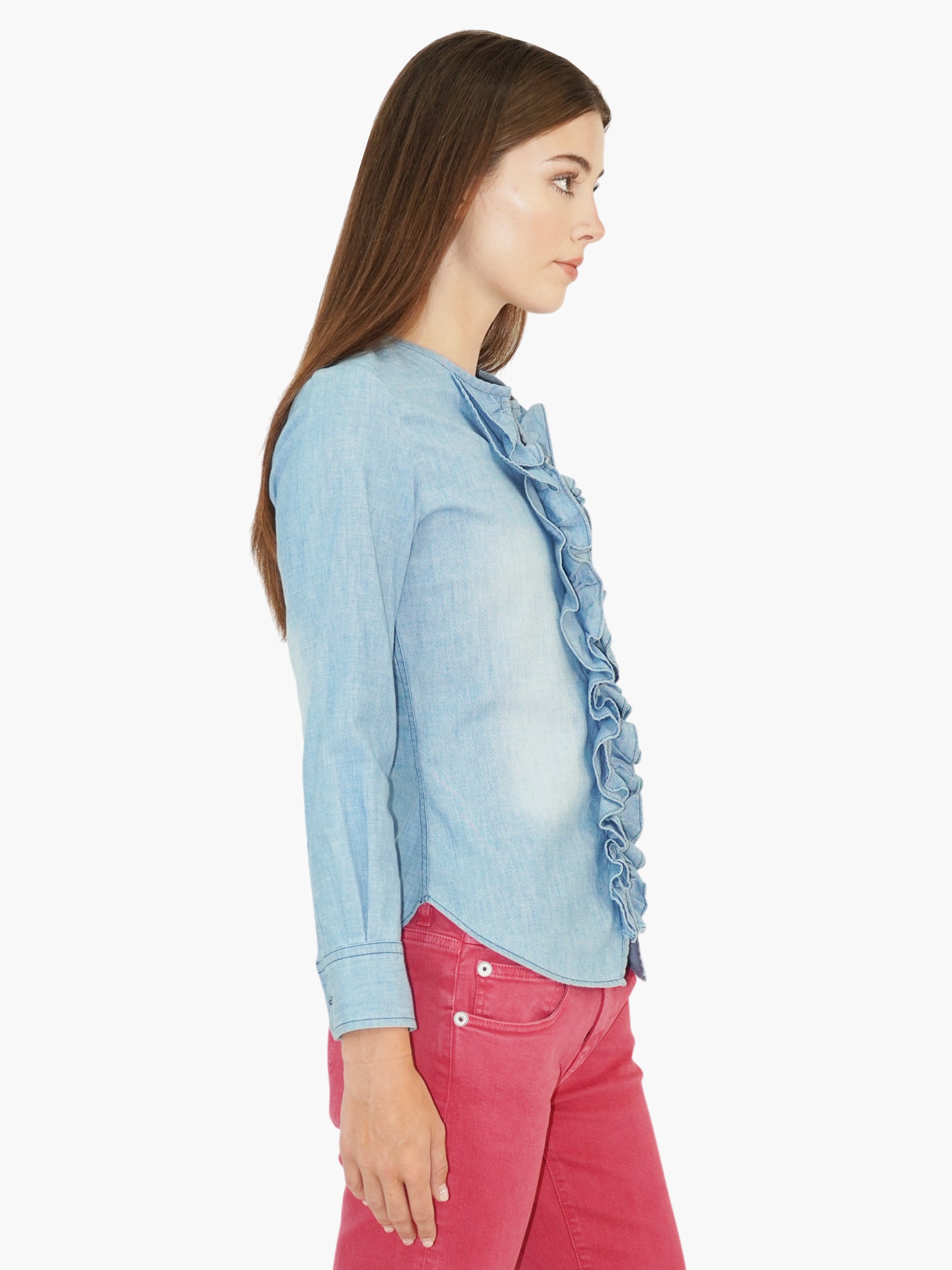 Liz Denim Top