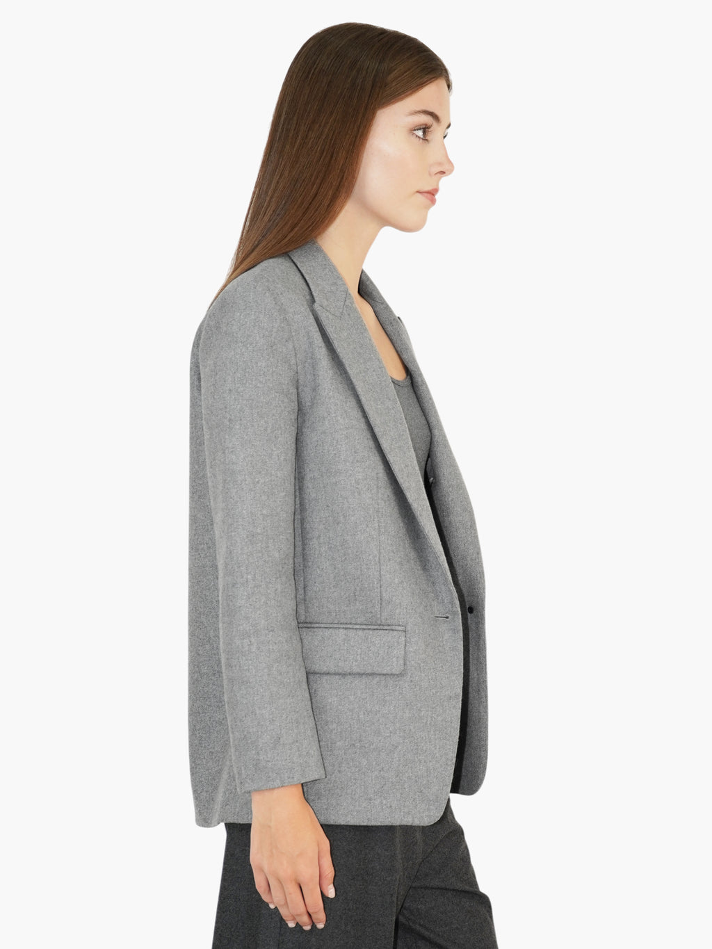 Single-Button Blazer