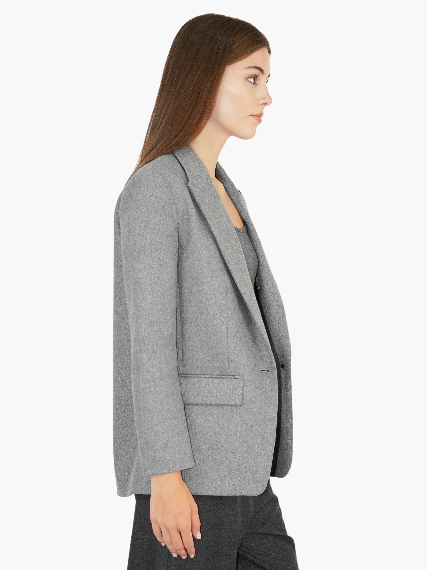 Single-Button Blazer