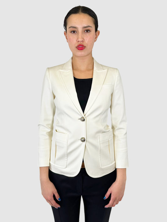 Single-Breasted Blazer - Size XS